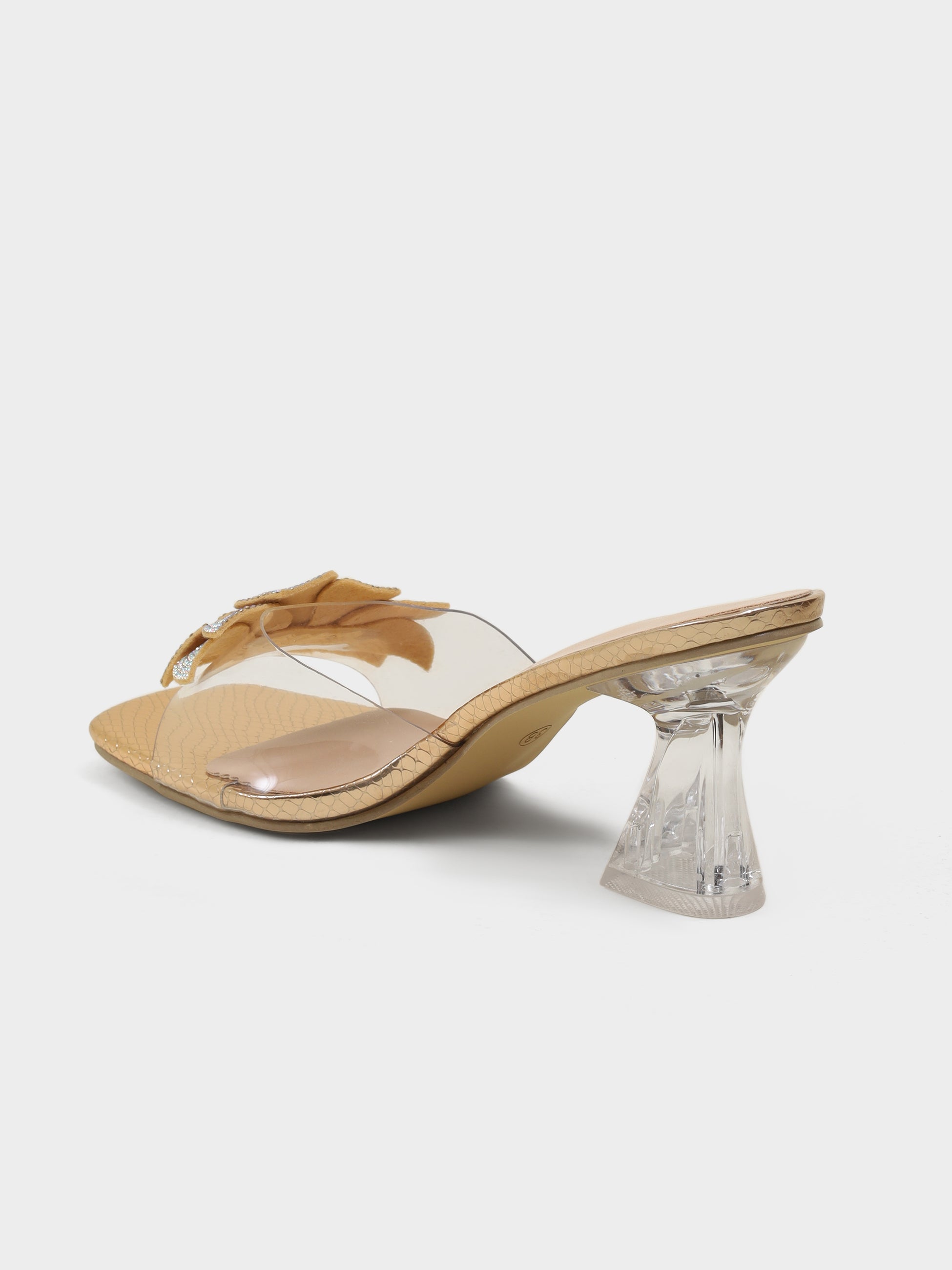 Rosetta Flora Transparent Heels
