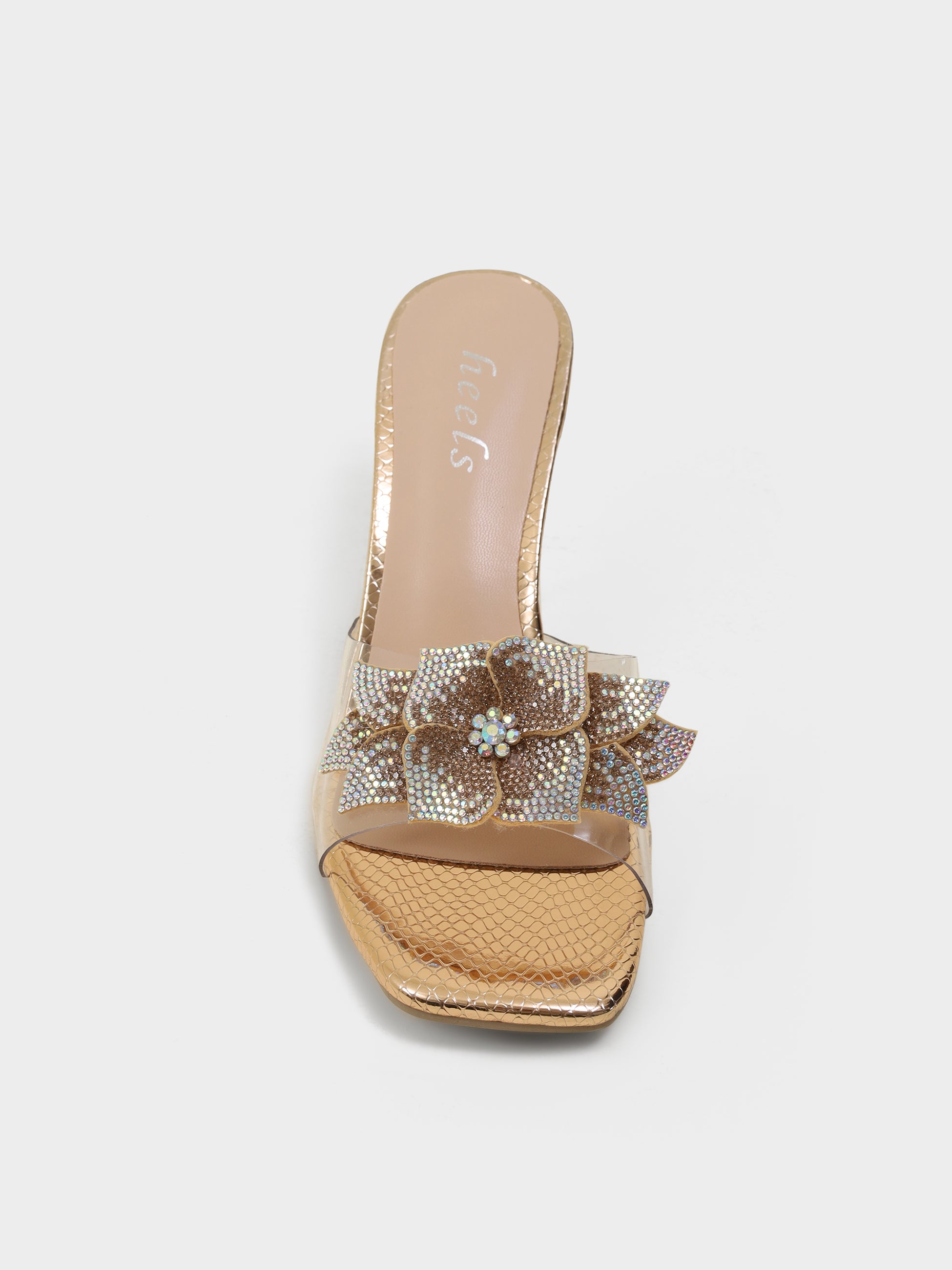 Rosetta Flora Transparent Heels