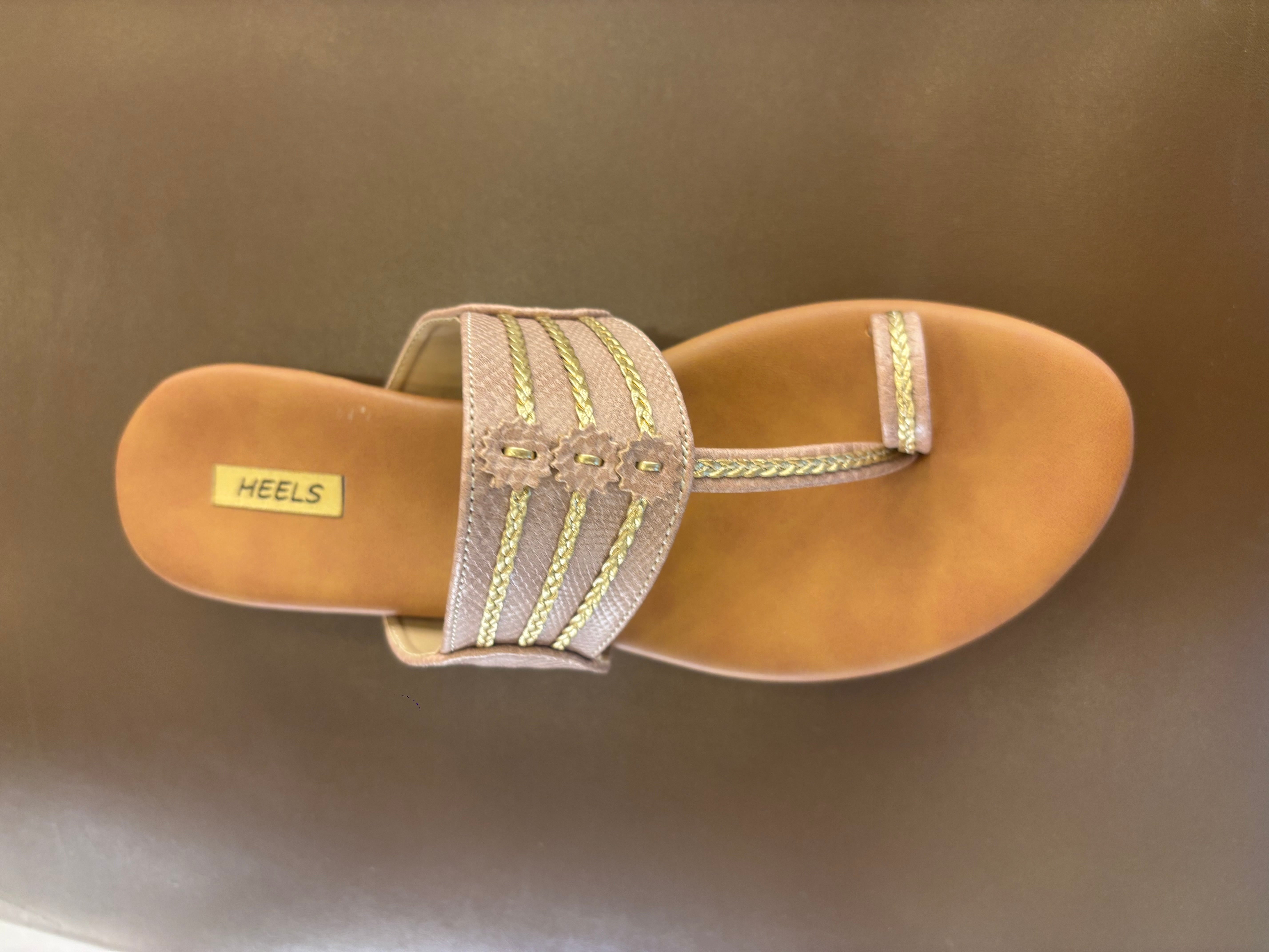 Samantha Cushioned Kohlapuris - The Heels India