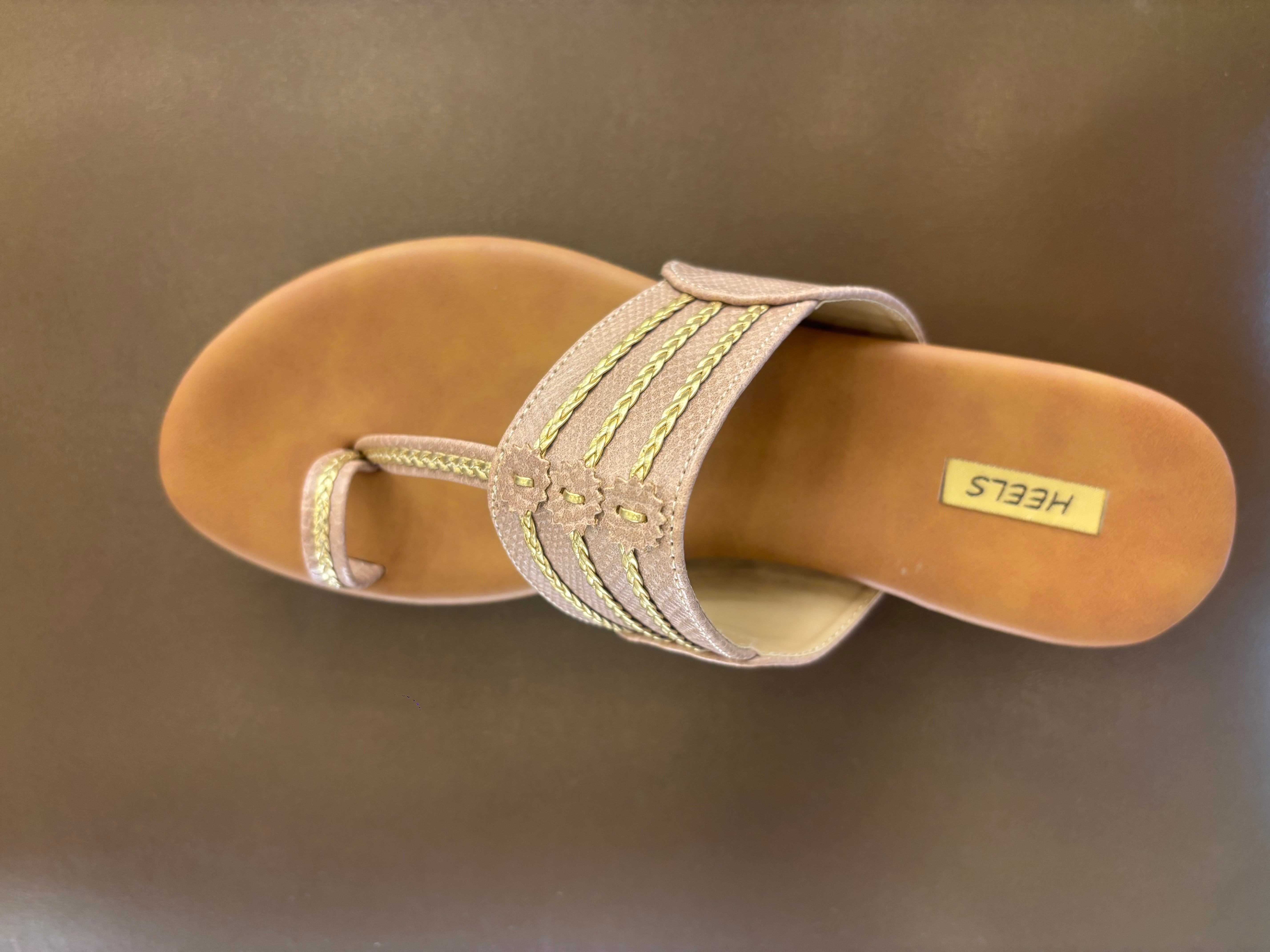 Samantha Cushioned Kohlapuris - The Heels India
