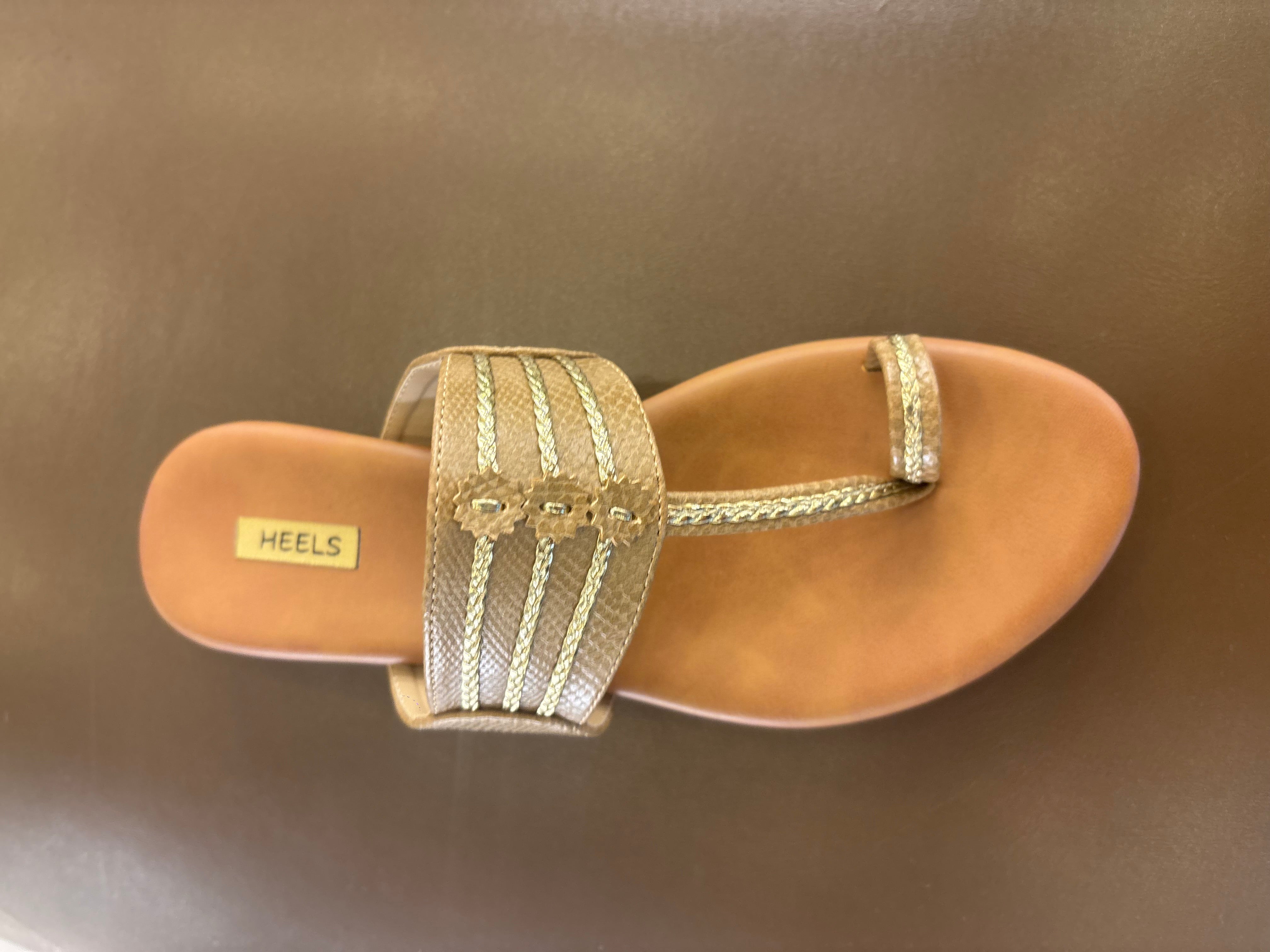 Samantha Cushioned Kohlapuris - The Heels India