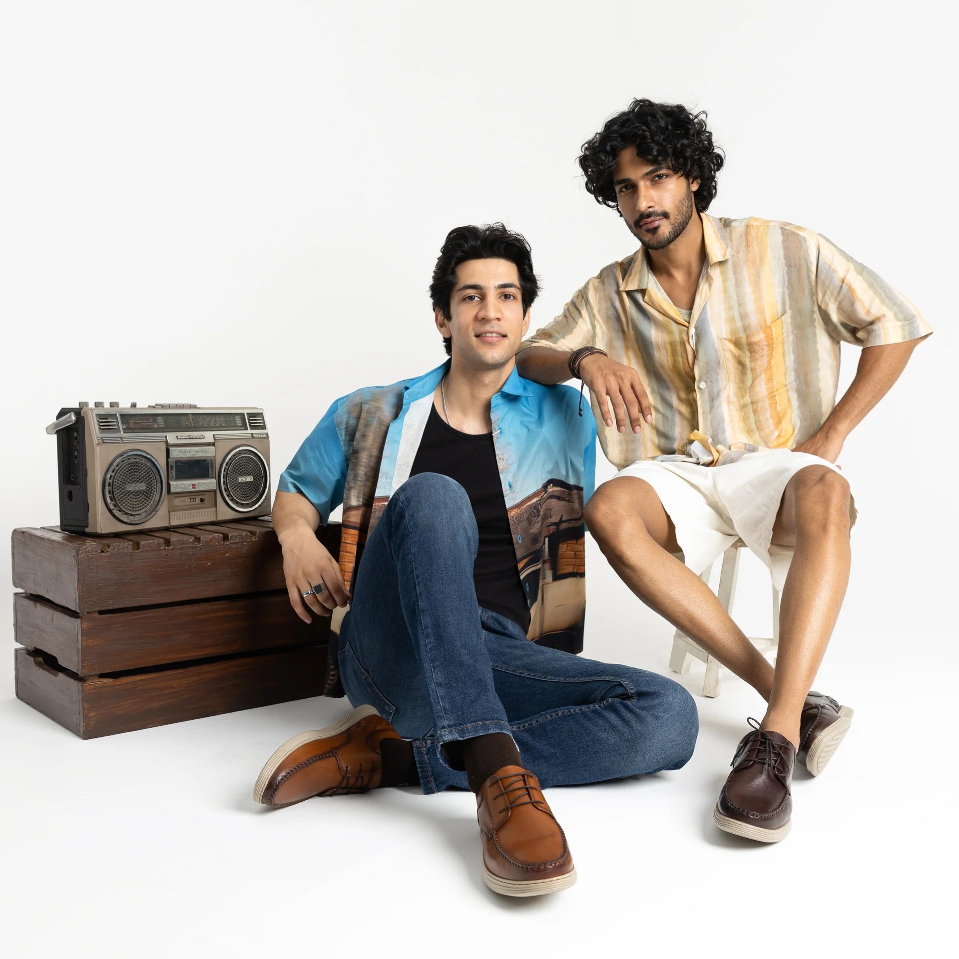 Marina Leather Lace Up Casual Derby