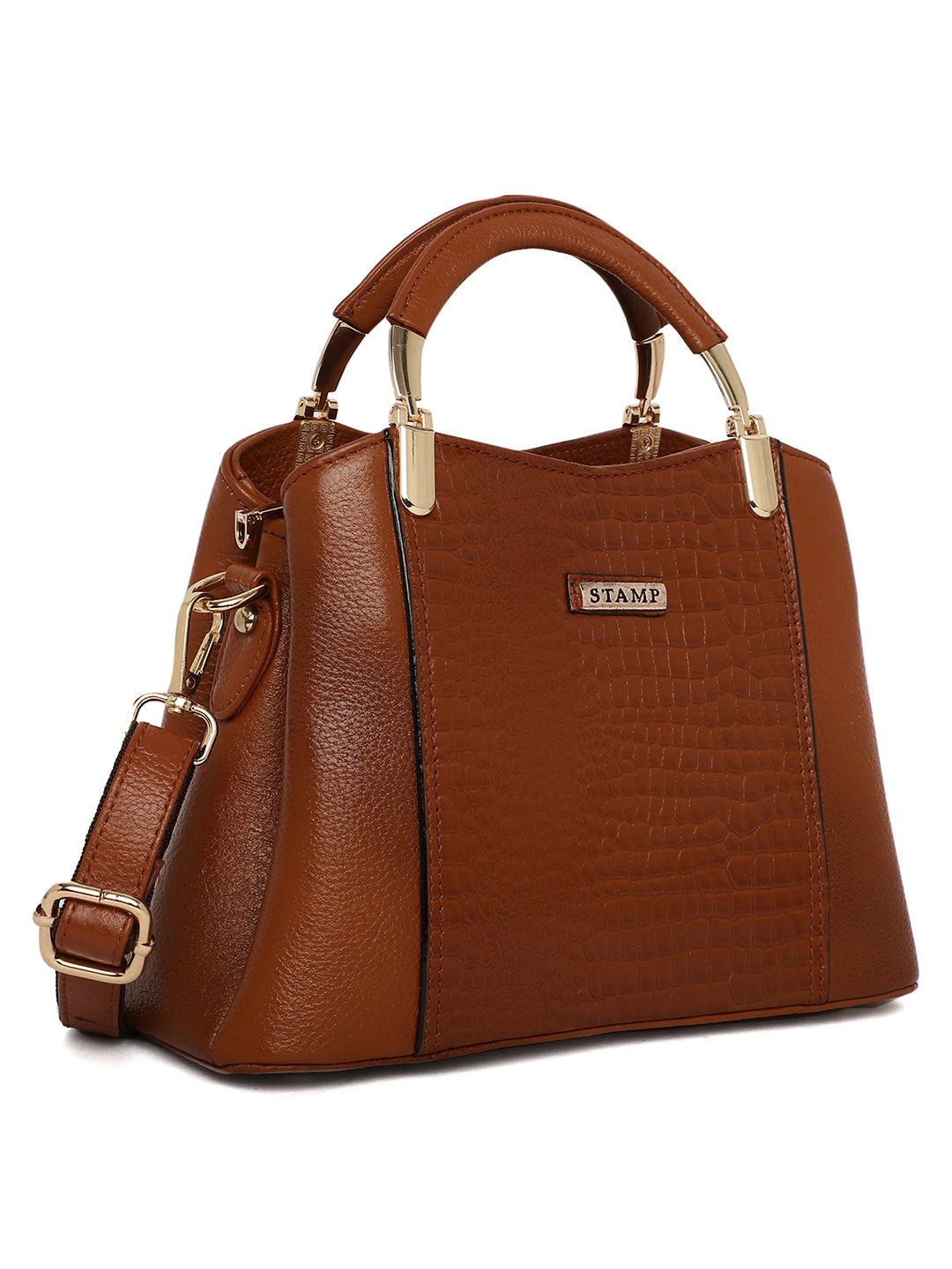 Tan Leather Mini Bags for women LHB1025 - The Heels India