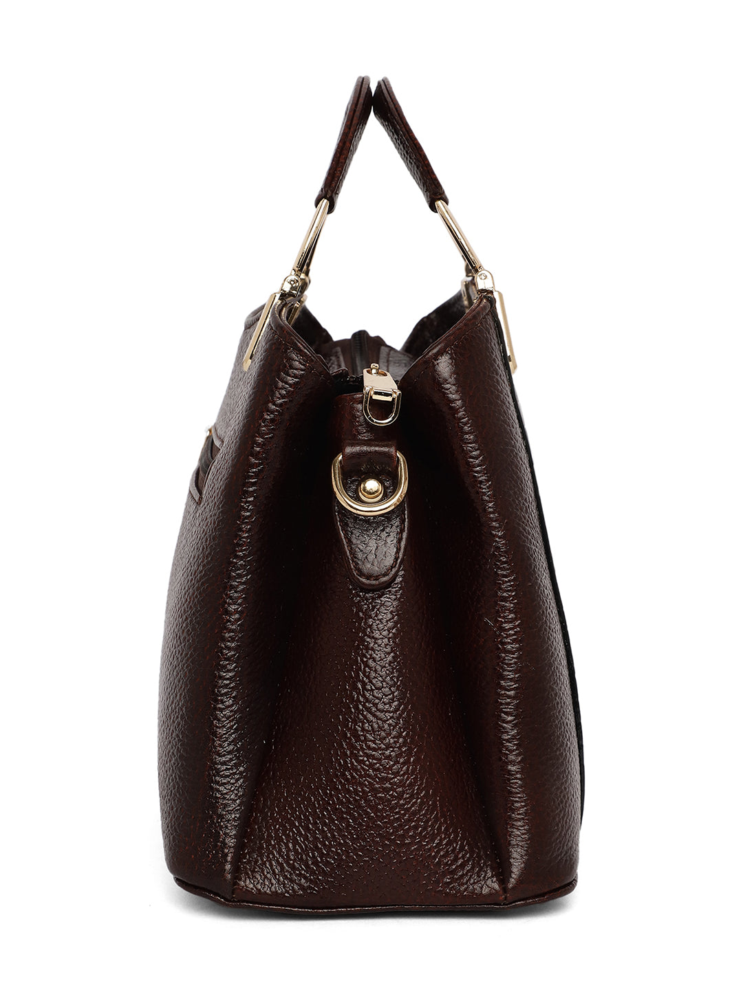 Brown Leather Mini Handbags for women LHB1025