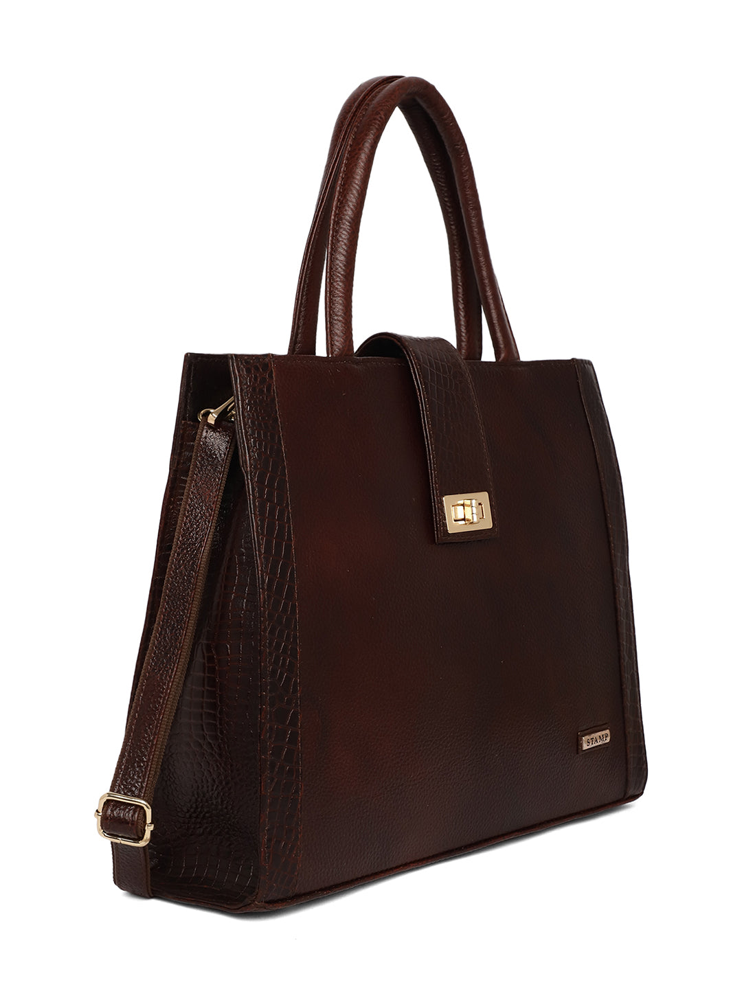 Brown Leather Bags for women LHB1050 - The Heels India