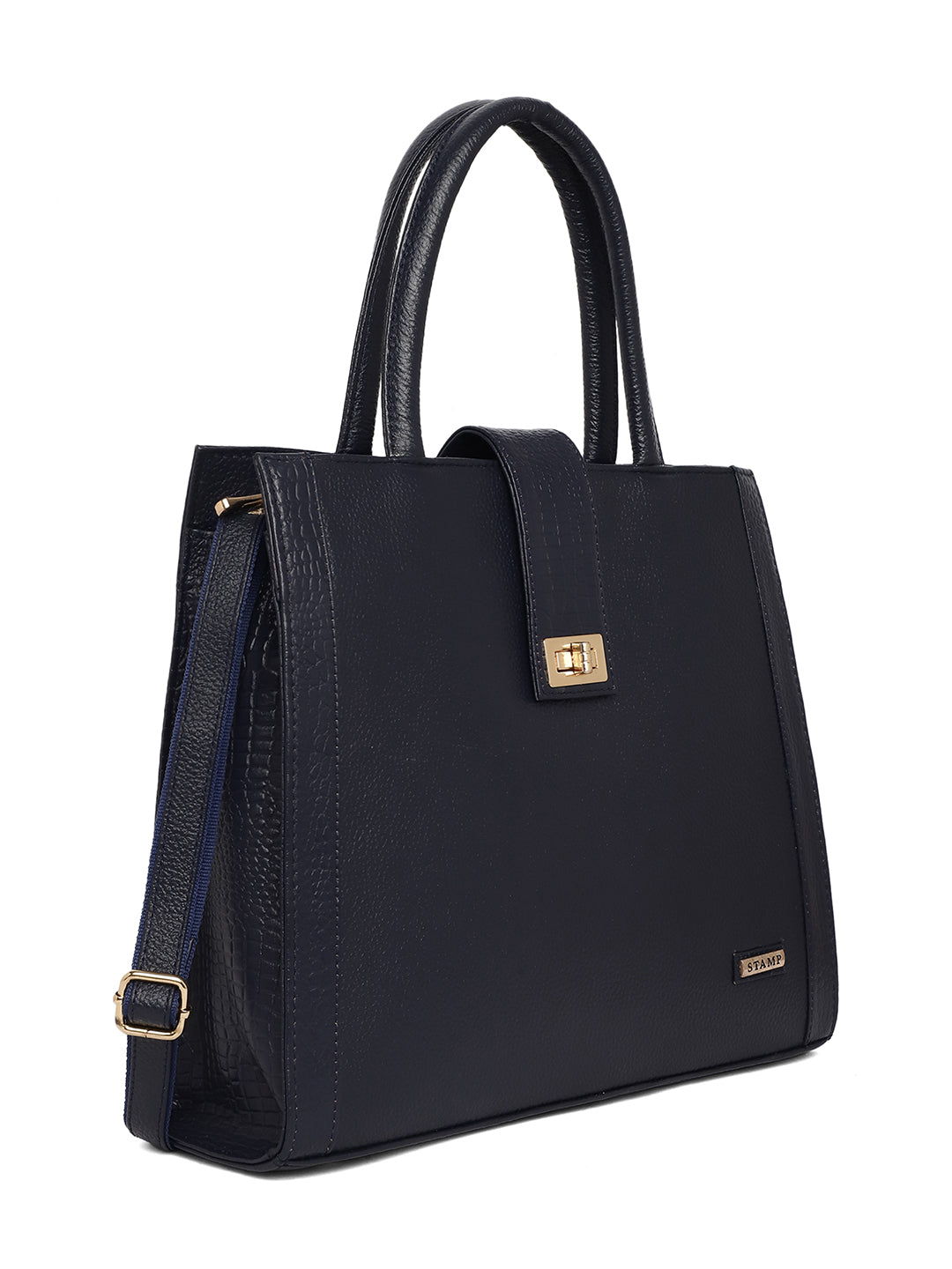 Blue Leather Bags for women LHB1050 - The Heels India