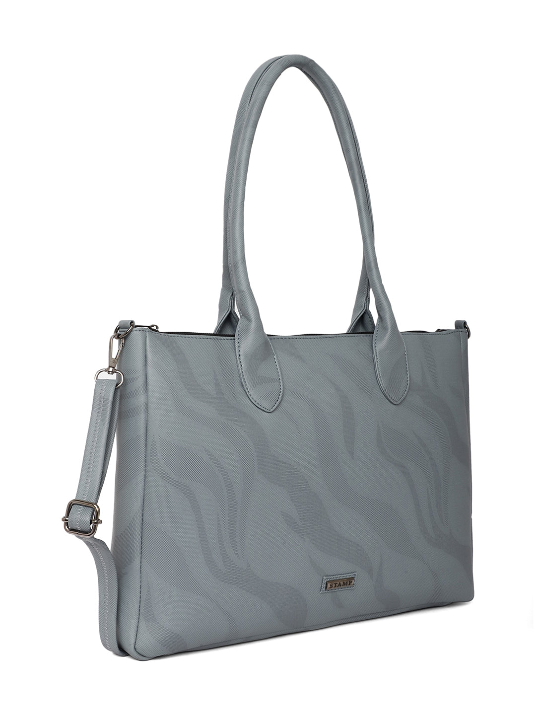 Blue Vegan PU Leather Handbags for women LHB2012