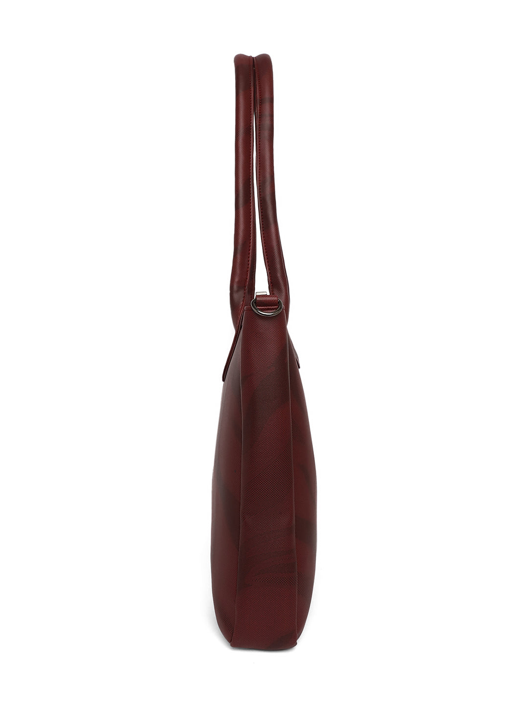 Red PU Vegan Leather Handbags for women LHB2012