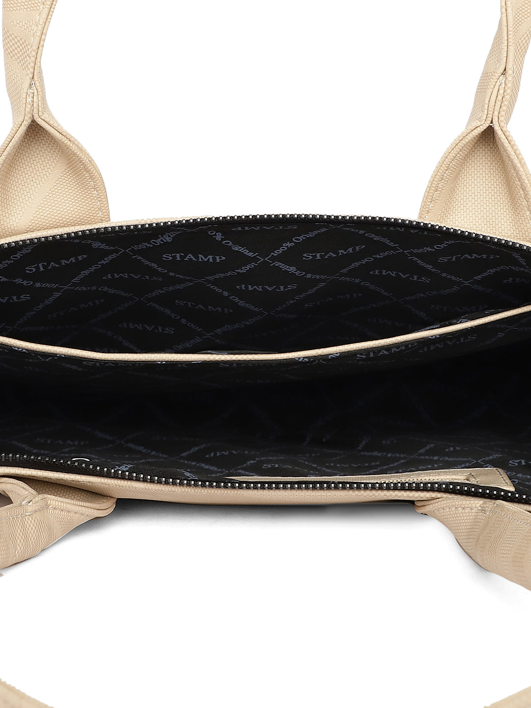 Cream Vegan PU Leather Handbags for women LHB2012 - The Heels India