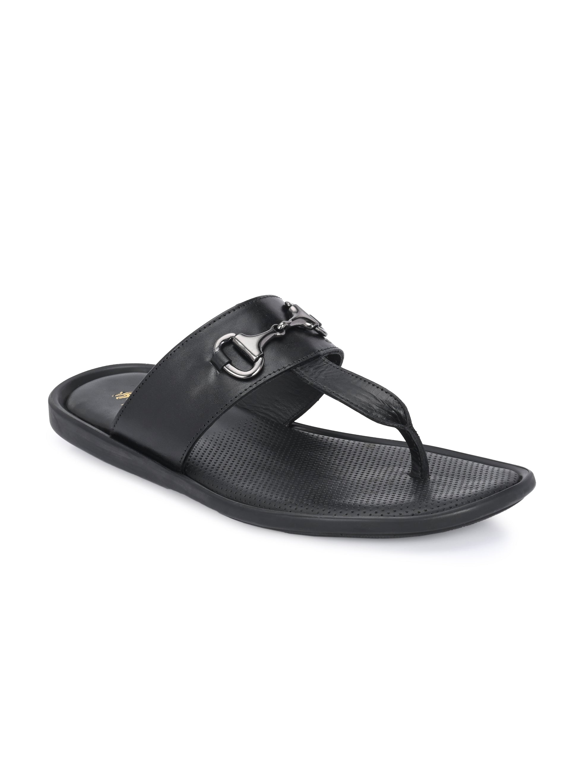 Marcello Leather Cushioned Slippers - The Heels India