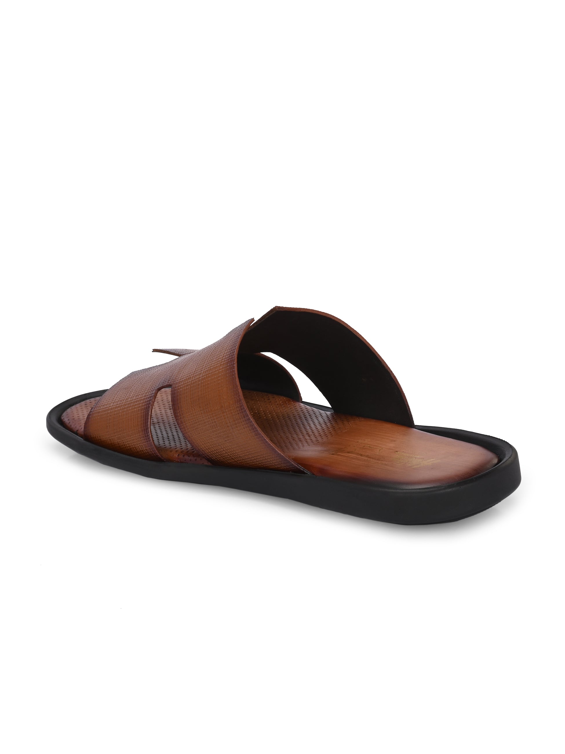 Ottavio Leather Cushioned Slippers - The Heels India