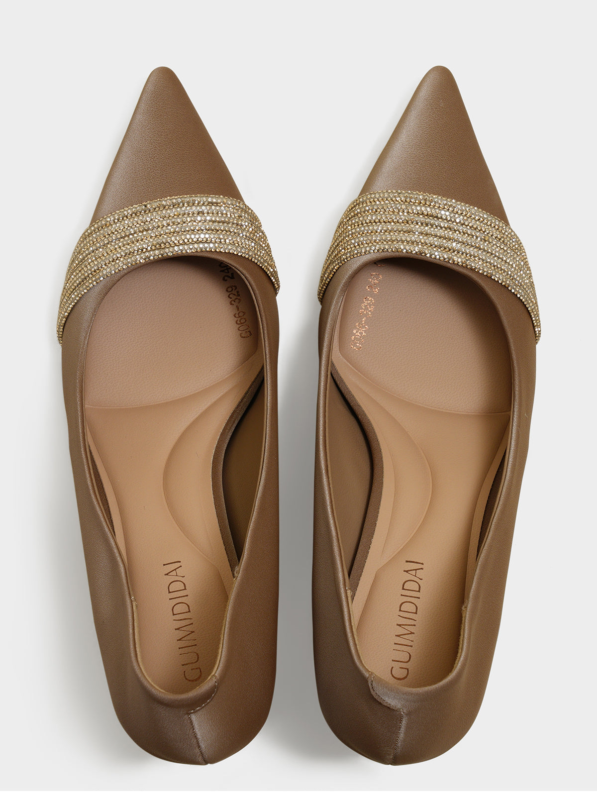 Sofia Khaki Kitten Heels - The Heels India