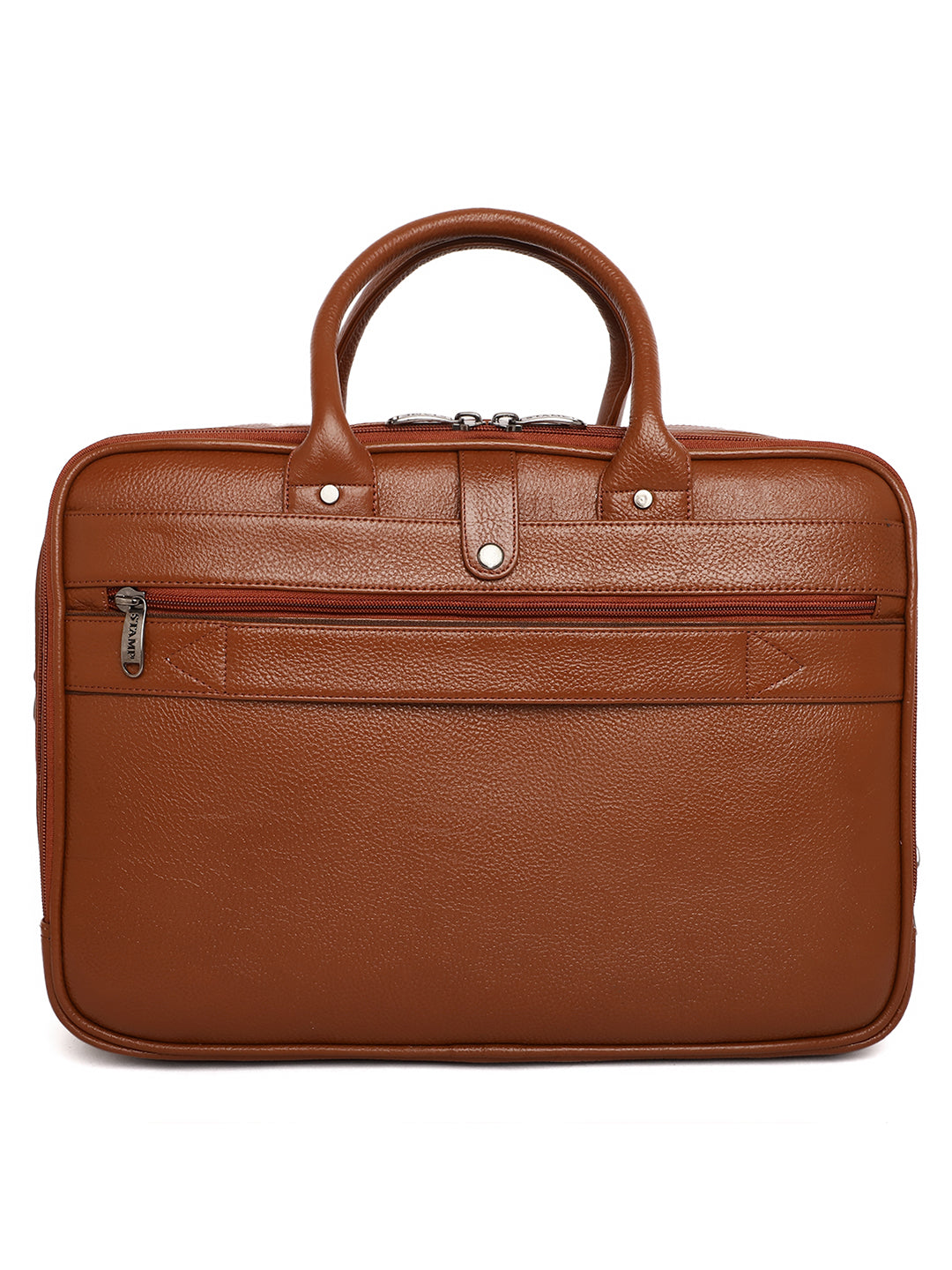 Tan Leather Portfolio Office / Laptop Bags ZP12103 - The Heels India