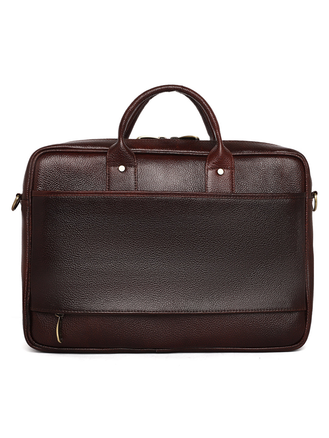Brown Leather Laptop / Office Bags ZP12110 - The Heels India