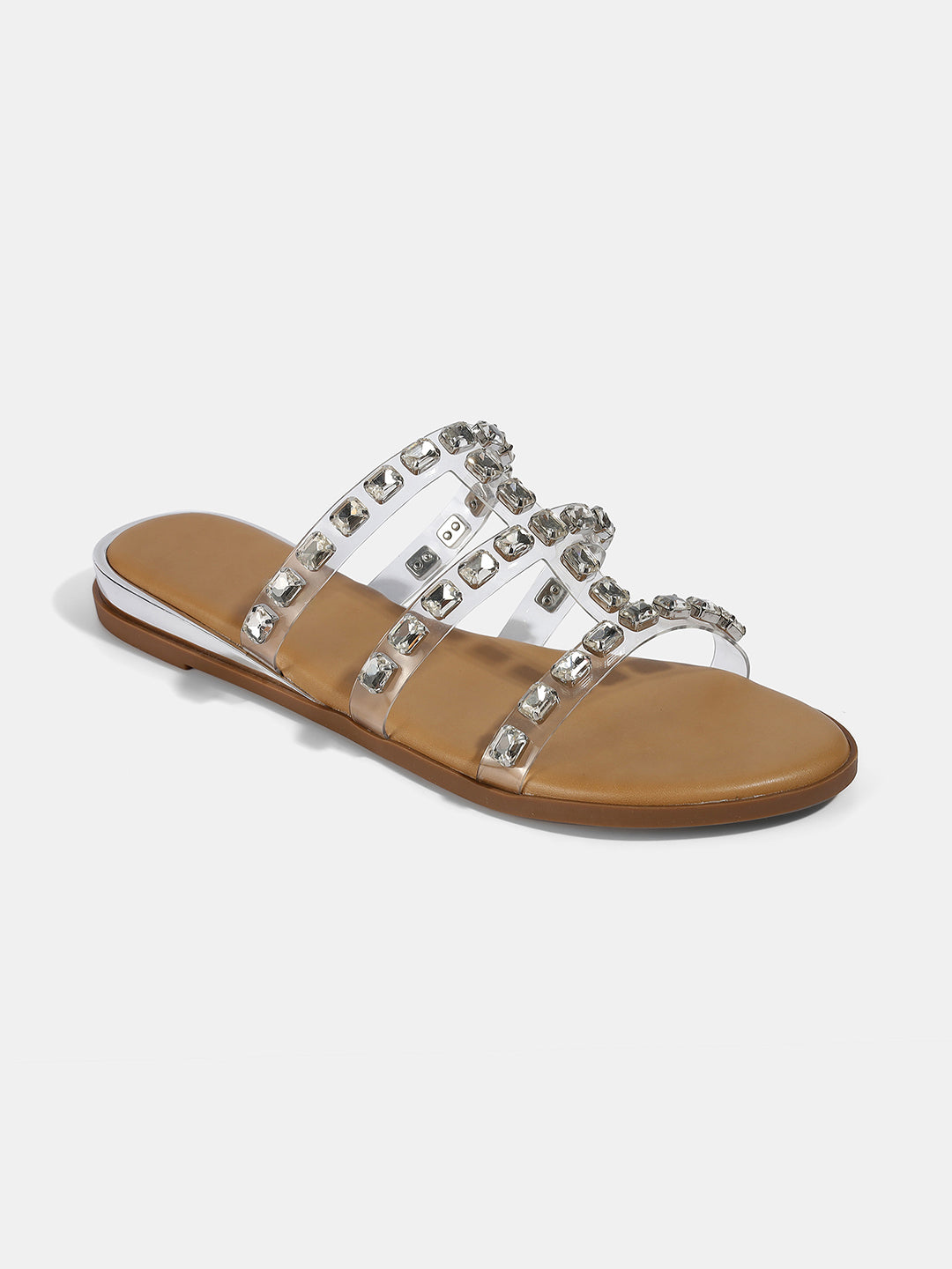 Stella Flat Embellished Sliders