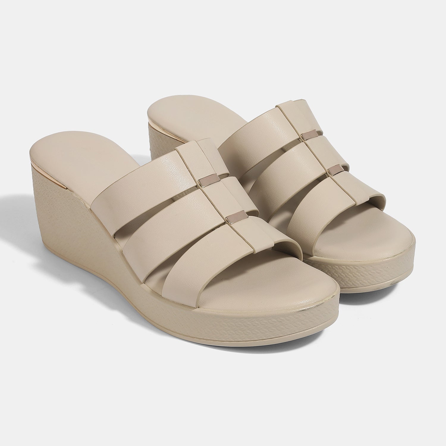 Sydney Wedge Strap Heels