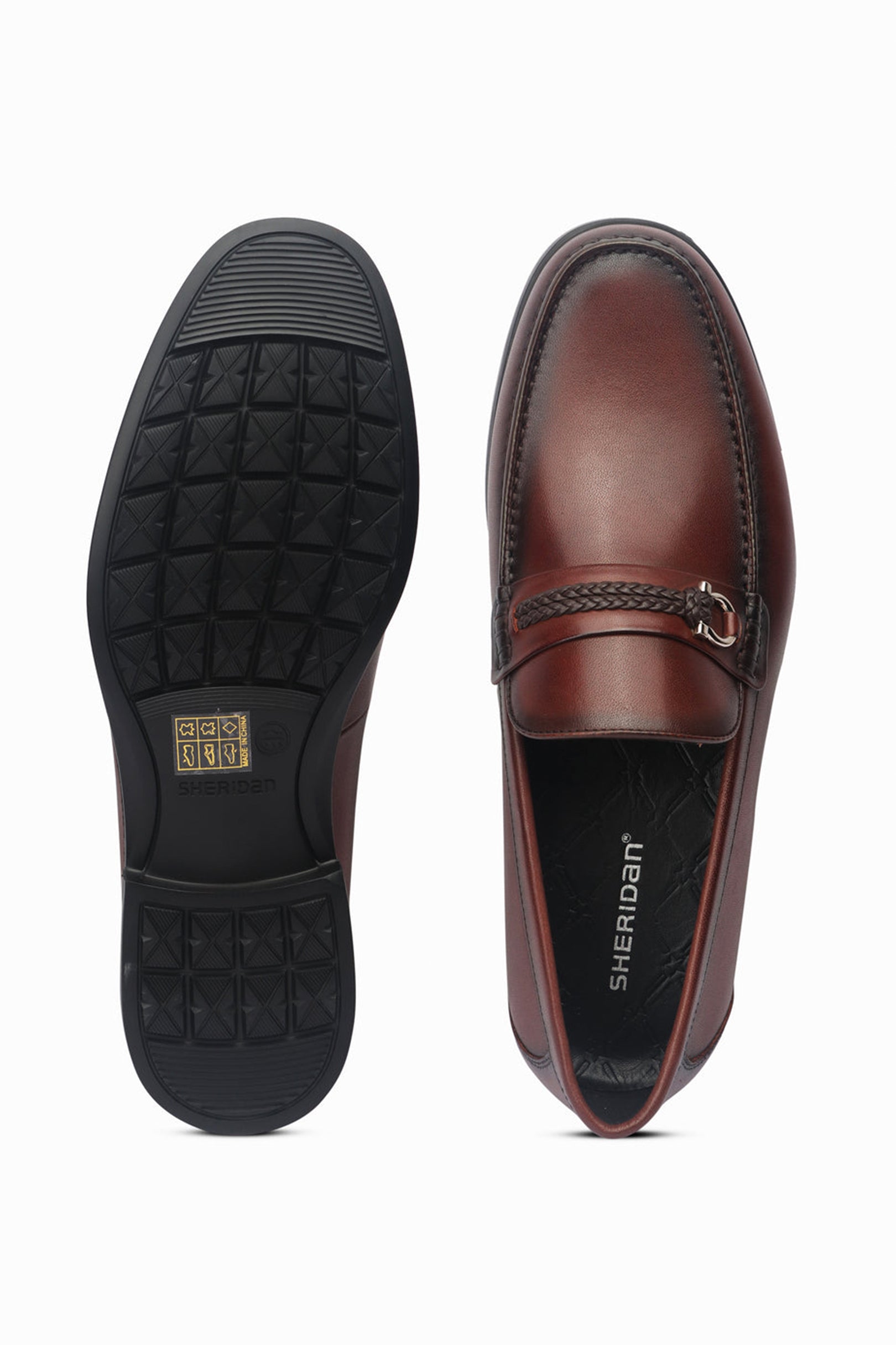 Monarch Premium Leather Formal Loafers - The Heels India