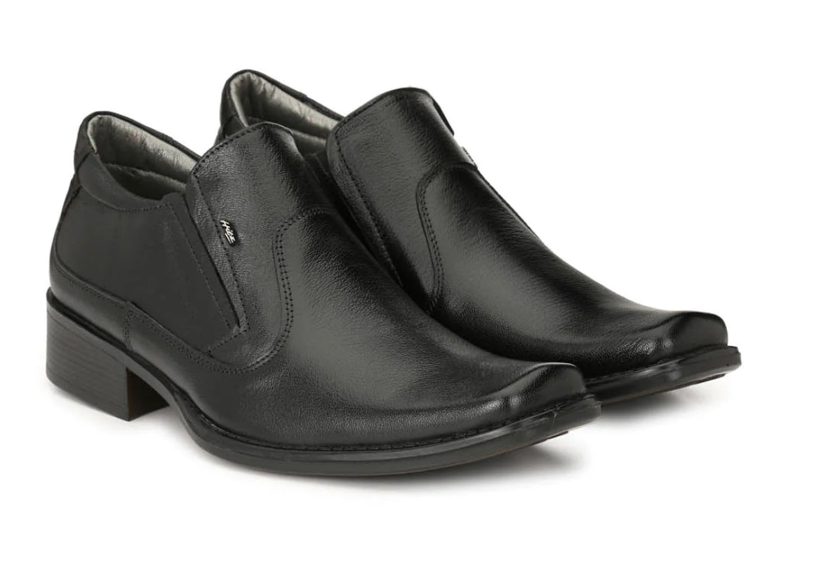 Cole High Ankle Leather Shoes - The Heels India