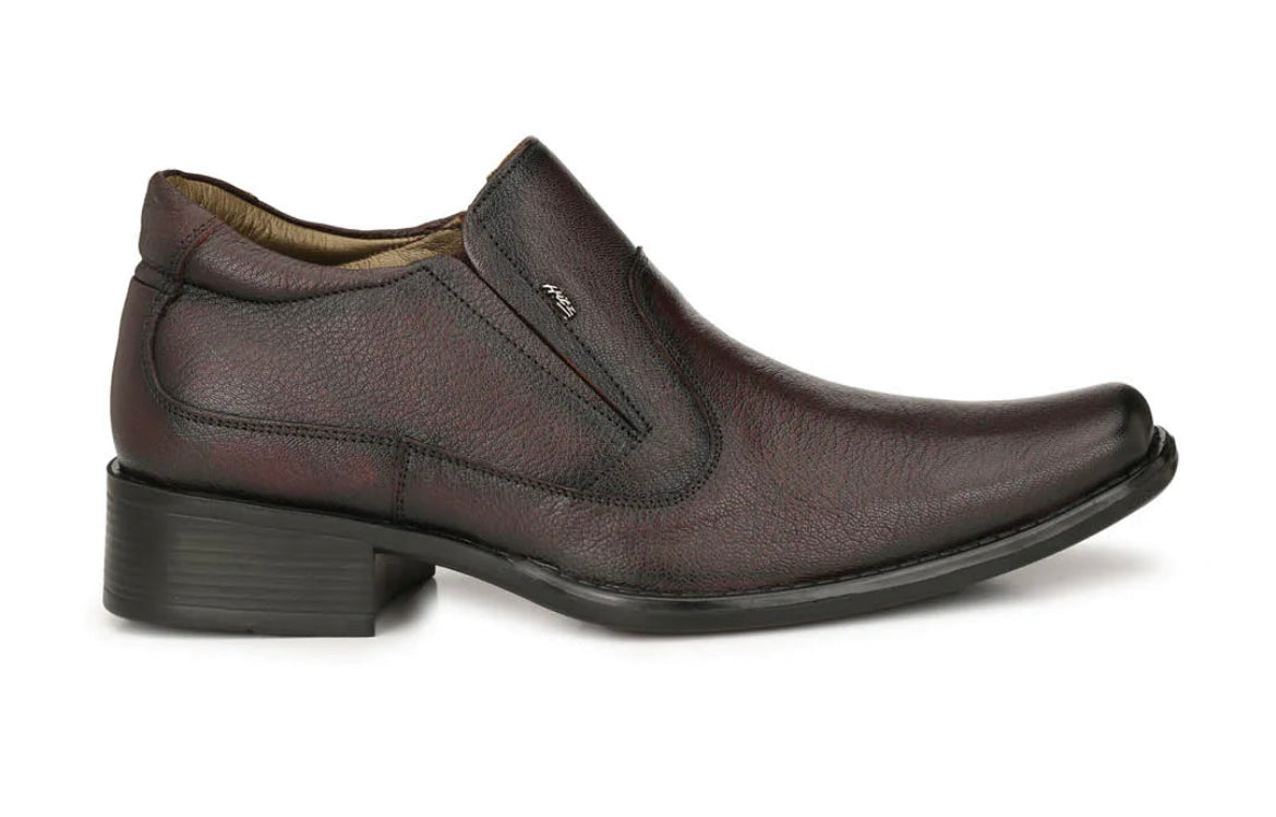 Cole High Ankle Leather Shoes - The Heels India