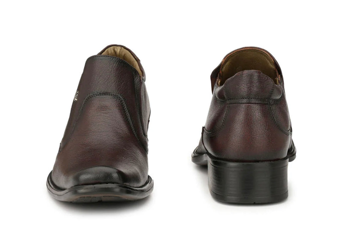 Cole High Ankle Leather Shoes - The Heels India