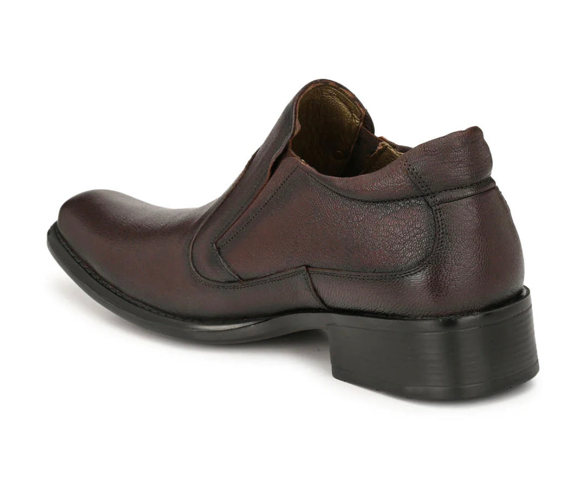 Cole High Ankle Leather Shoes - The Heels India