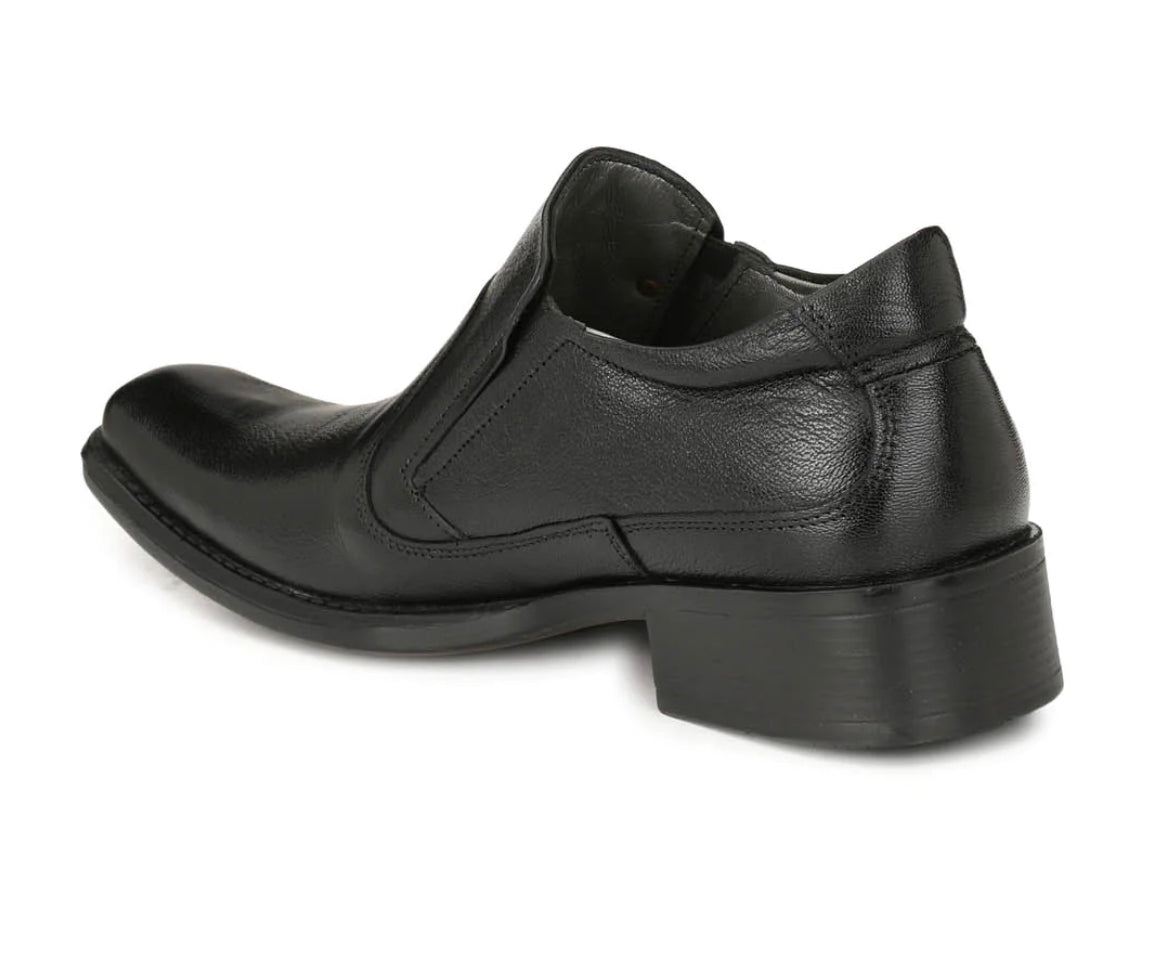 Cole High Ankle Leather Shoes - The Heels India