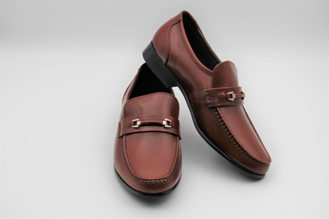 Walter Brown Formal Buckle Loafers - The Heels India