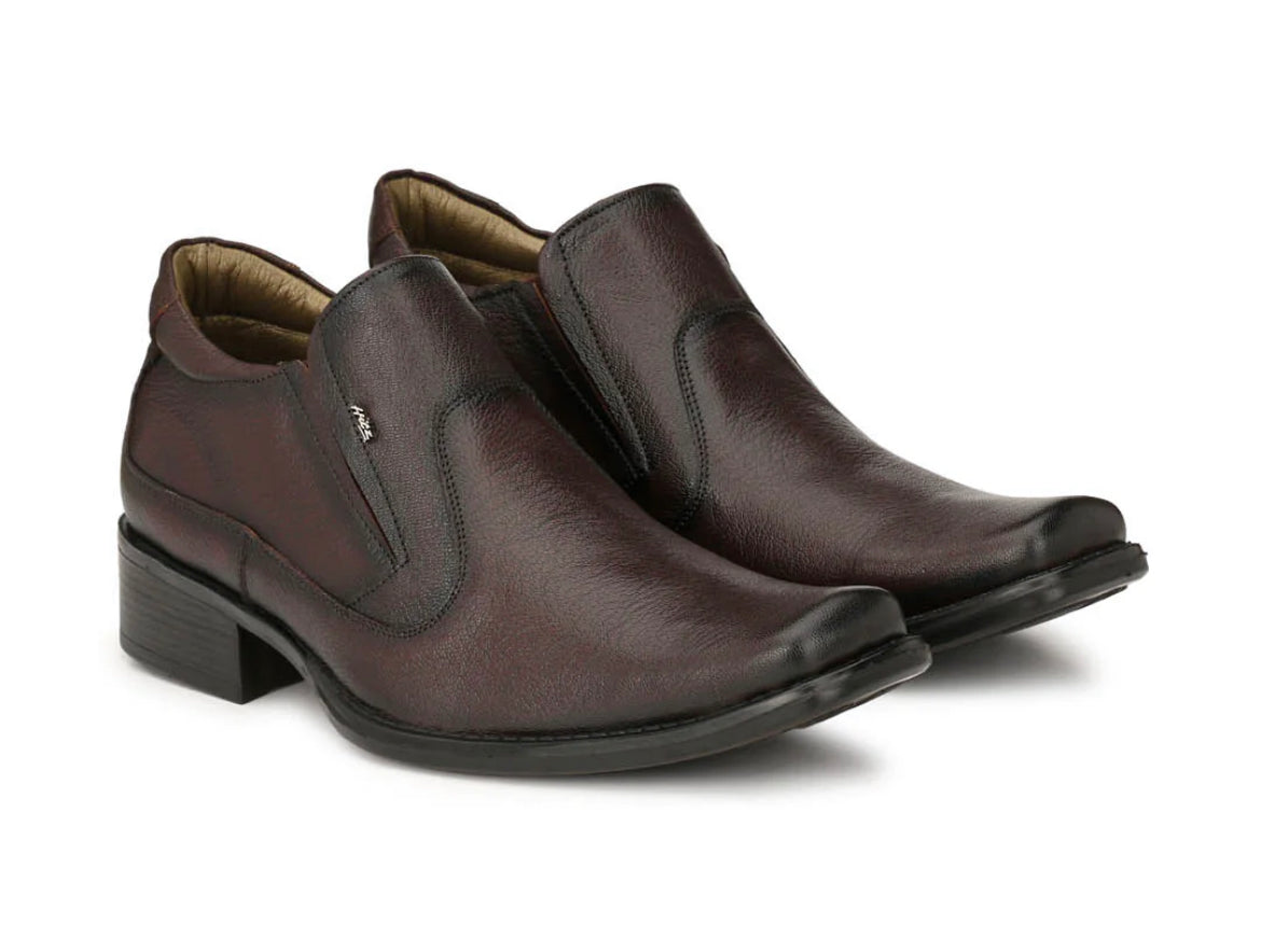 Cole High Ankle Leather Shoes - The Heels India