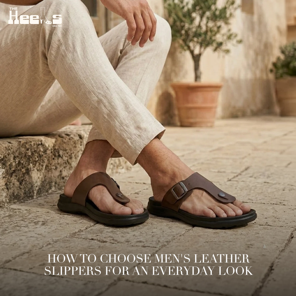 How to Choose Men's Leather Slippers for an Everyday Look