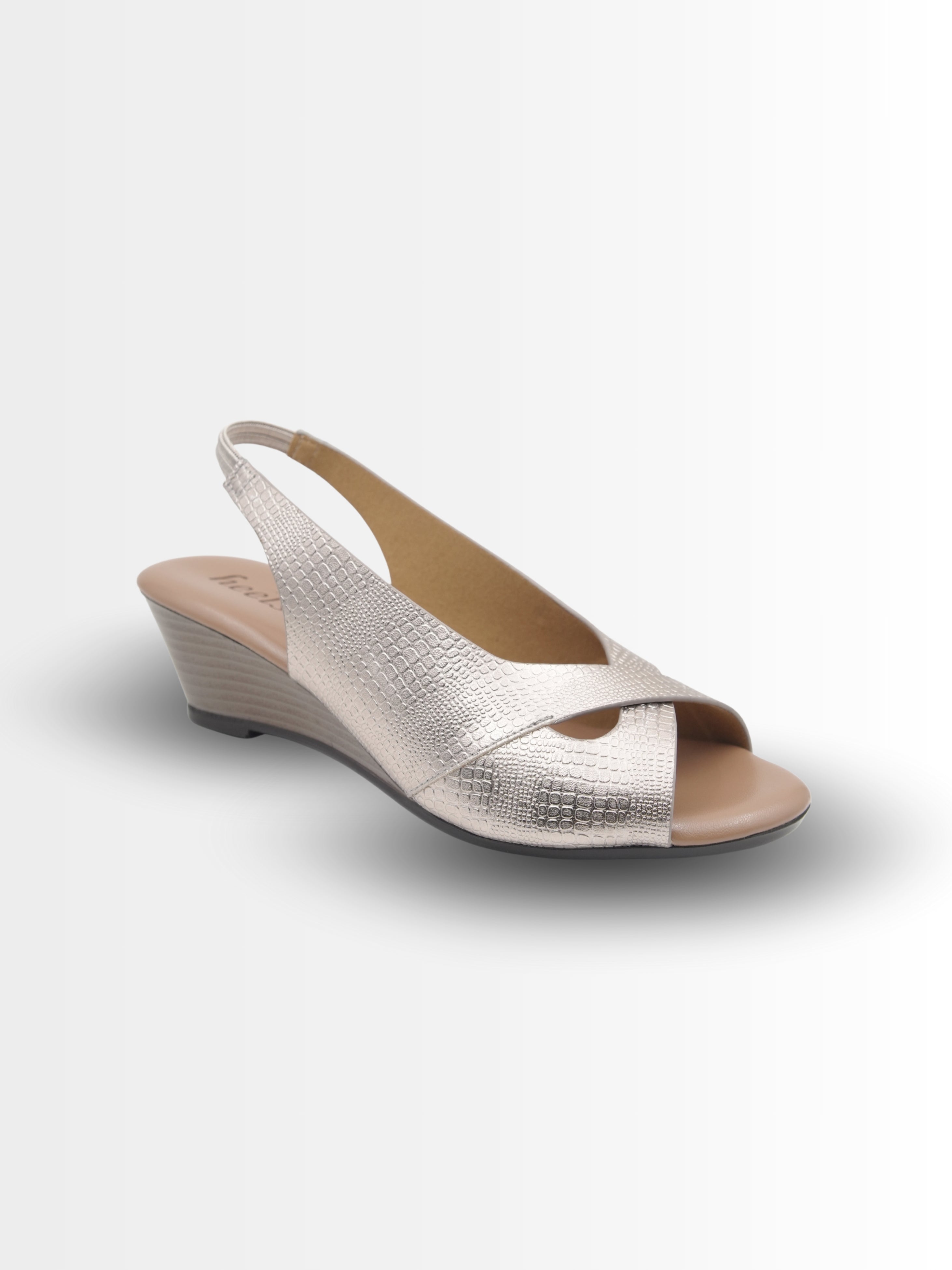 Antoine Wedge Heel Peep-toe Sandals