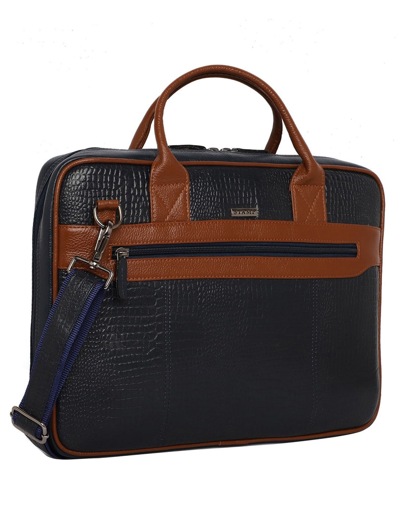 Bennett Leather Laptop Bag - The Heels India