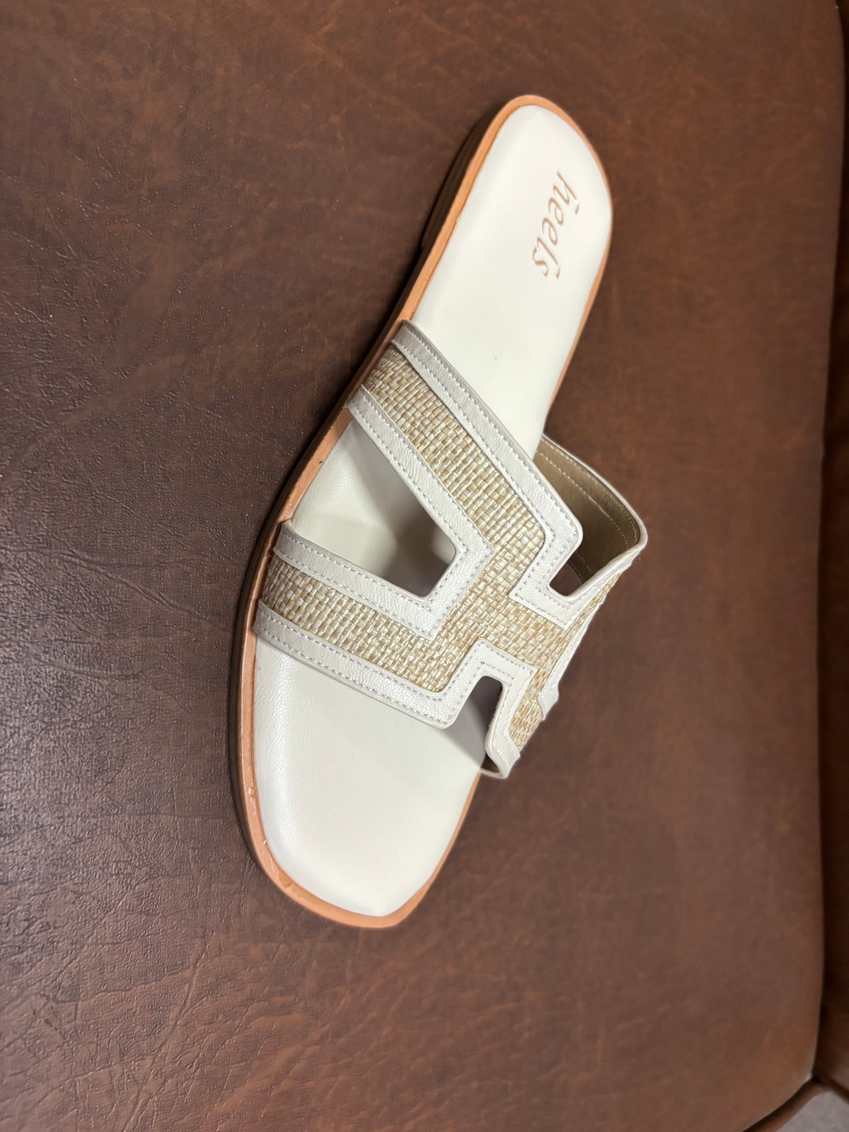 Portia H Cut Cushioned Summer Sliders