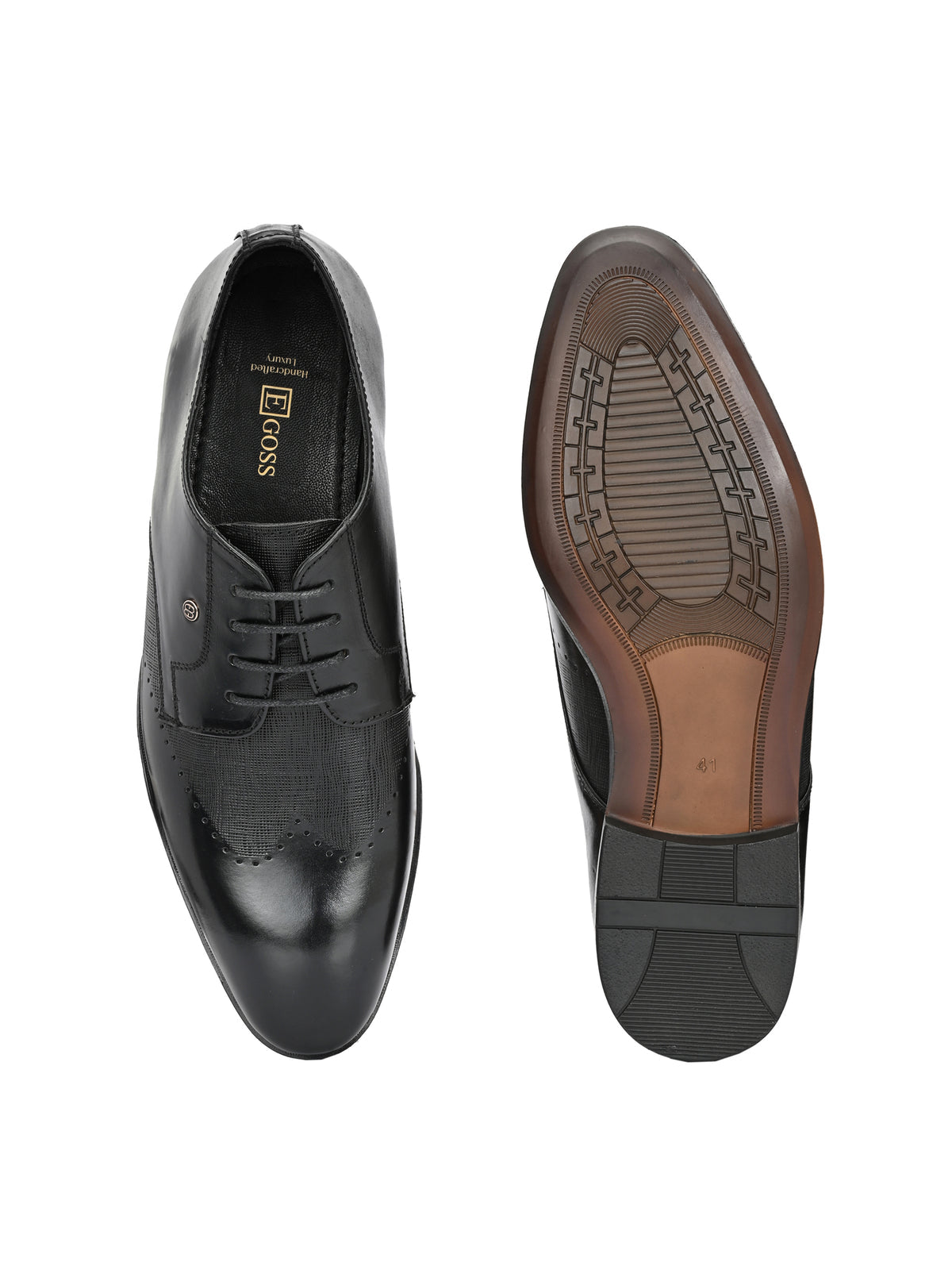 Trossard Leather Formal Lace Up Brogues
