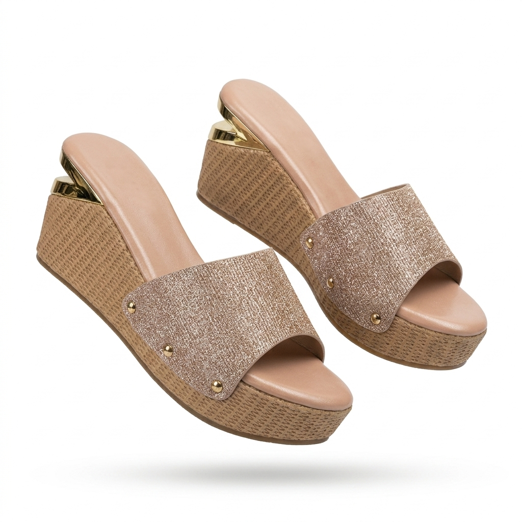 Agatha Bling Wedge Heels