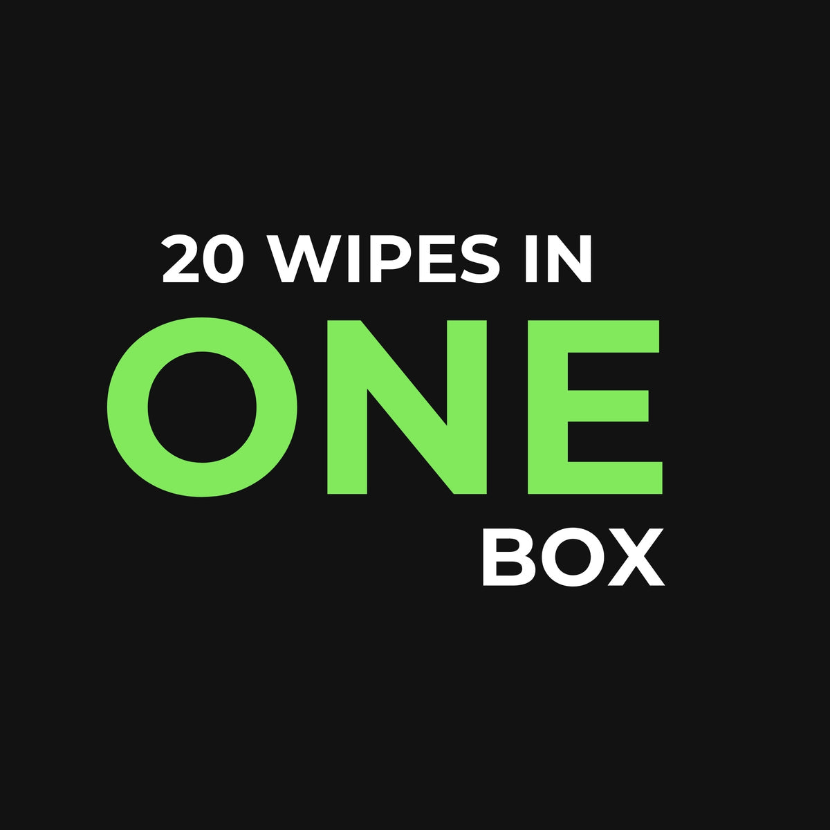 Sneaker Wipes pack of 20