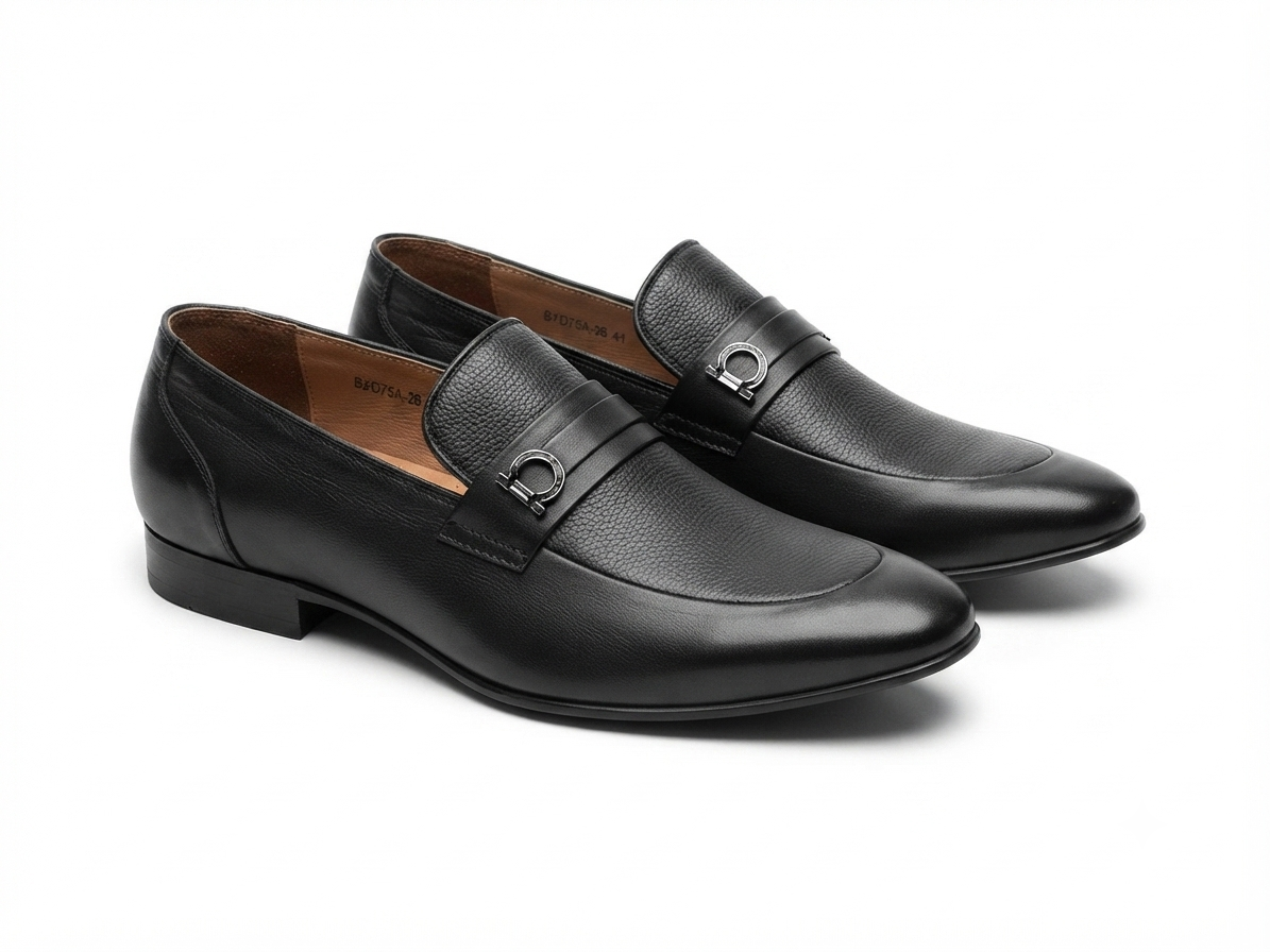 Bastian Premium Leather Formal Moccasins