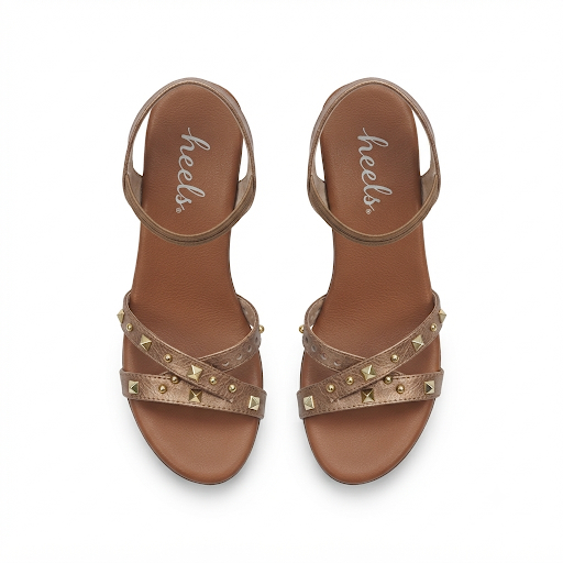 Aurelia Snake Texture Platform Block Heel Sandal