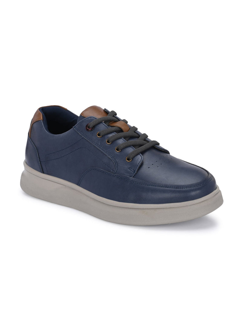 Zero Gravity 2.0 Mateo Blue Leather Lace-up Sneakers