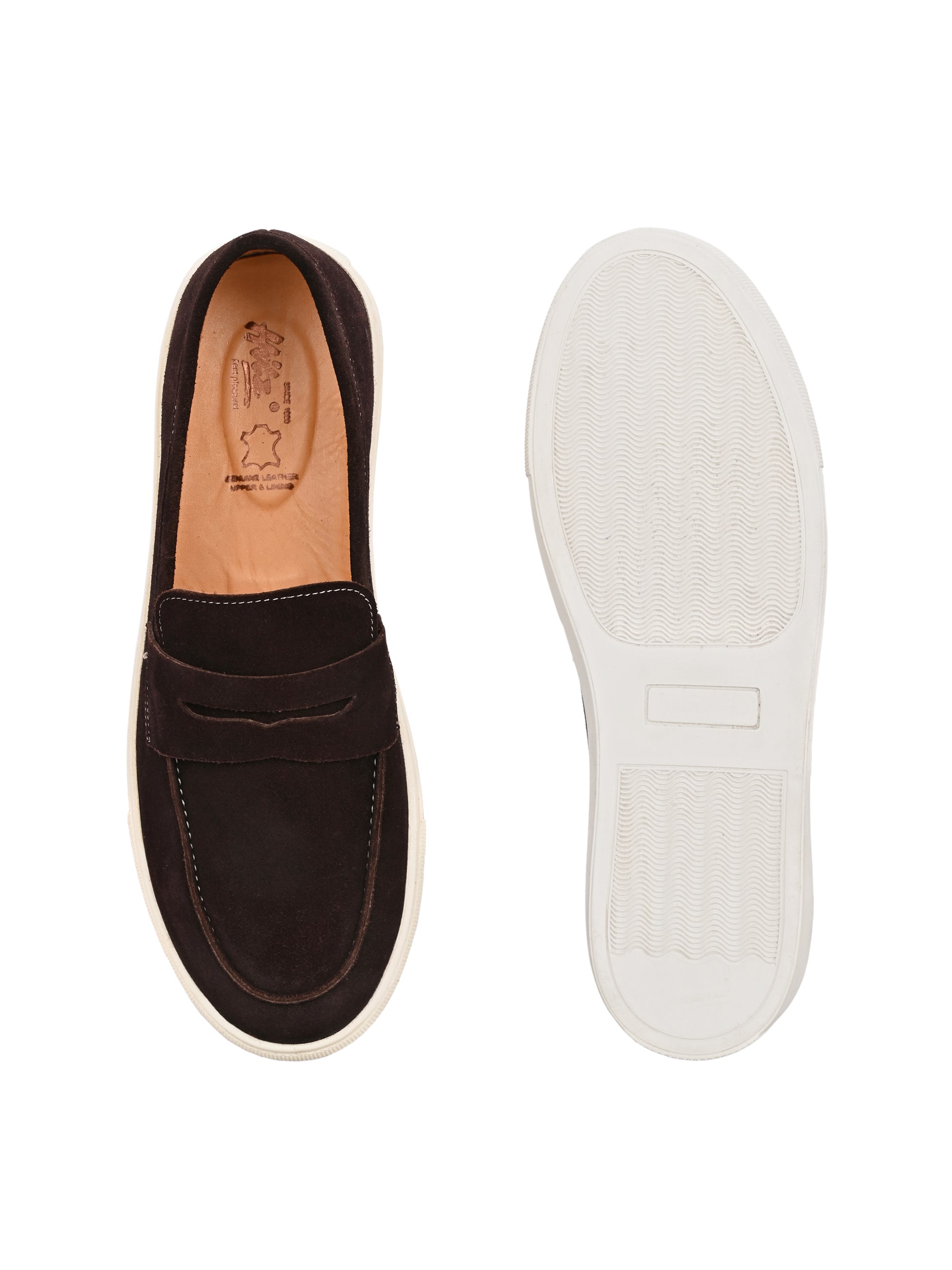 Fabrizio Suede Leather Slipons