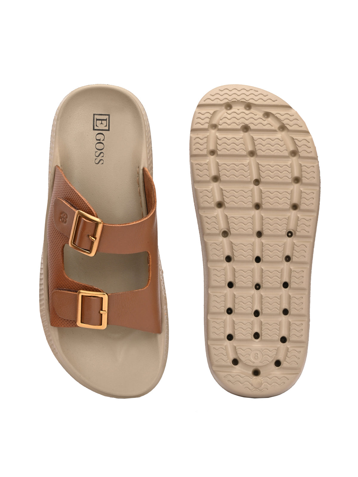 Caldori Zero Gravity Summer Comfort Leather Slippers