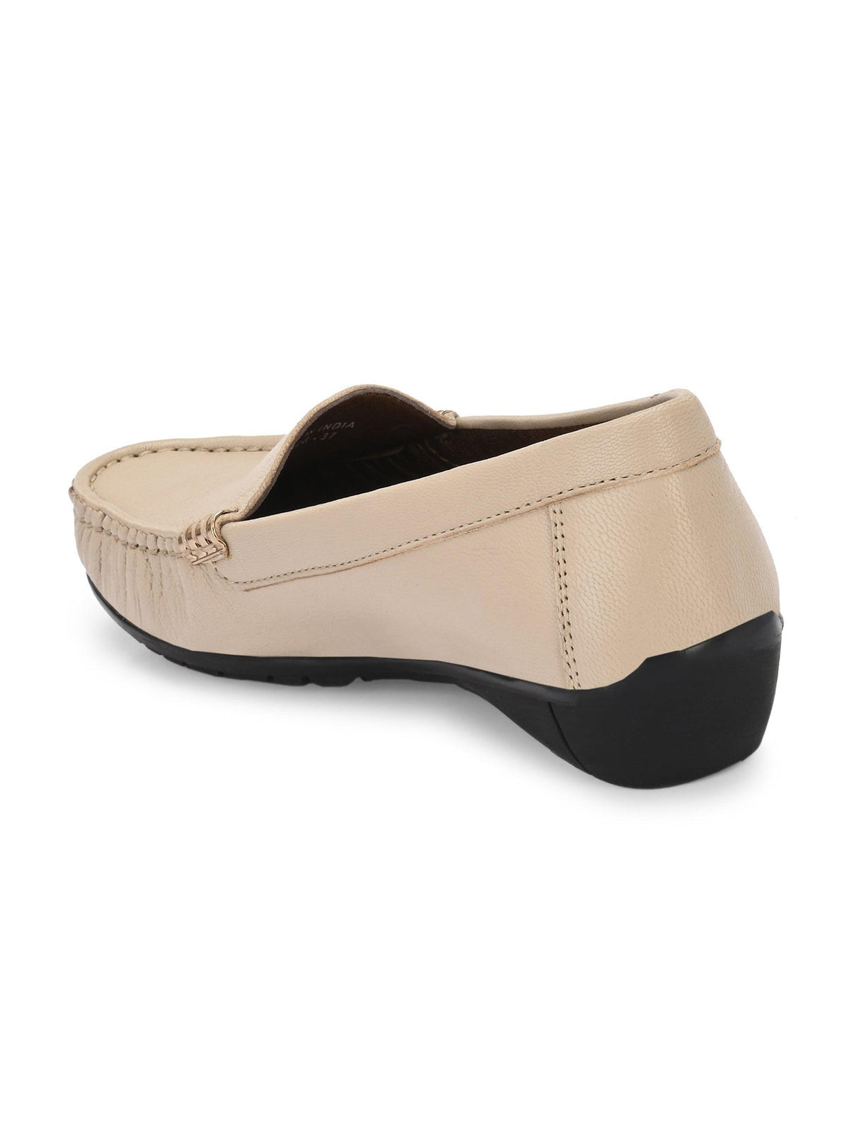 Mikela Classic Leather Loafers - The Heels India