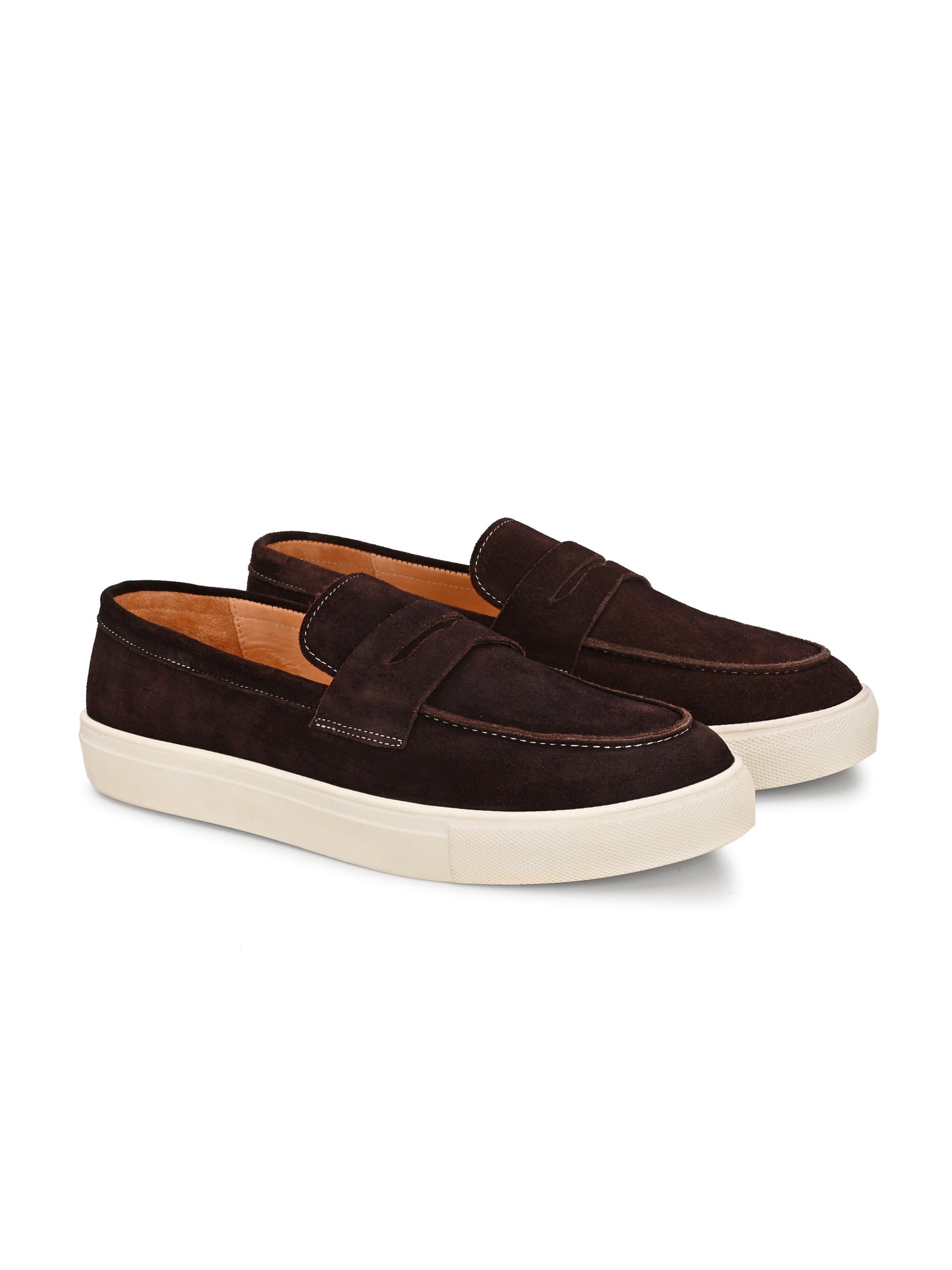 Fabrizio Suede Leather Slipons