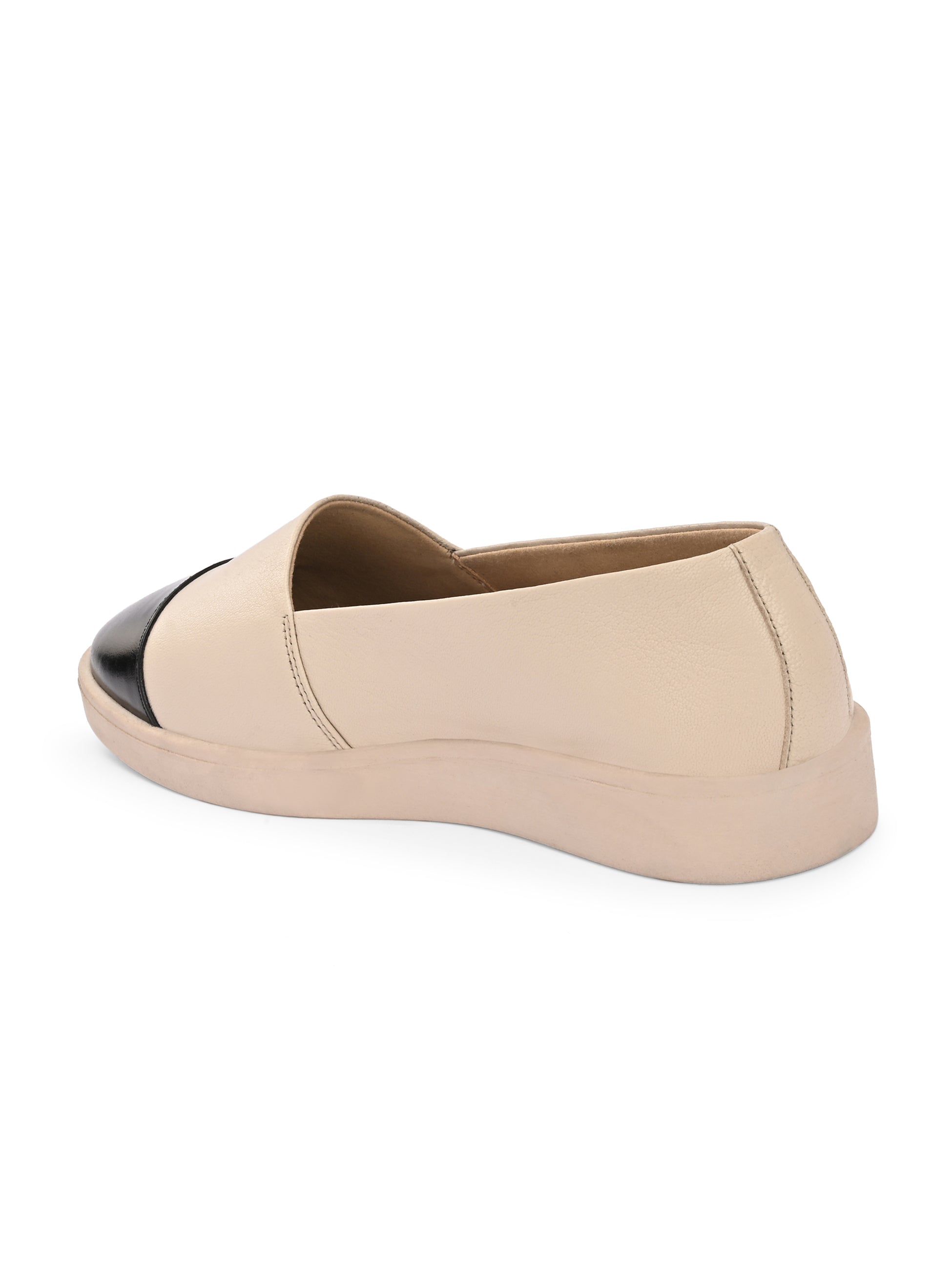 Maisoné Leather Combination Loafers - The Heels India