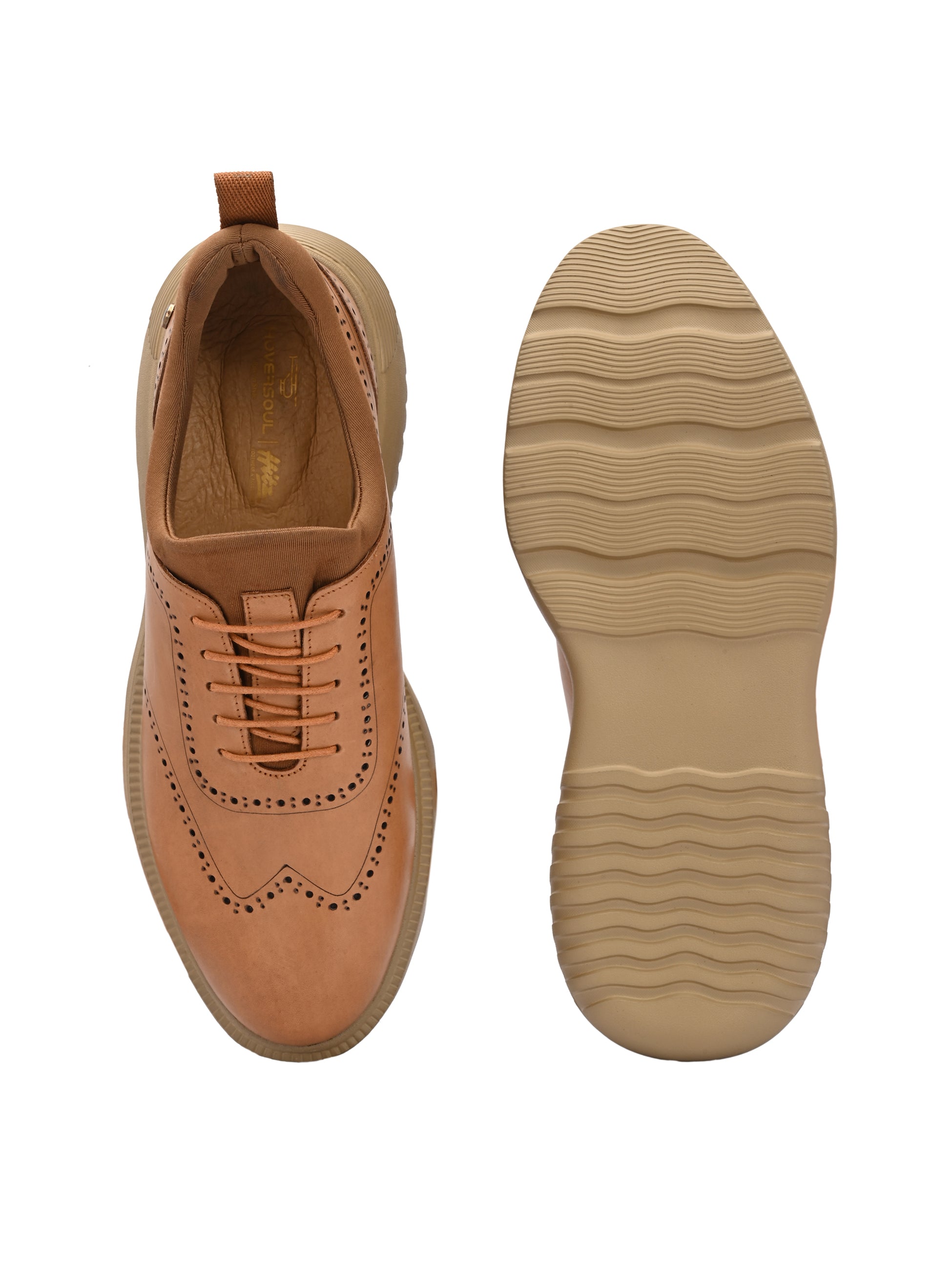 Trossard Cloud Leather Sneakers - The Heels India