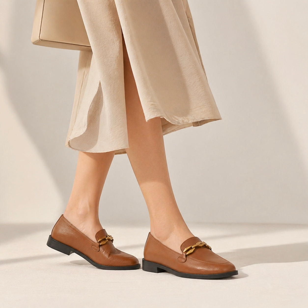 Cavalleria Leather Formal Ballerinas - The Heels India