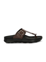 Piquè Leather Cushion Slippers - The Heels India
