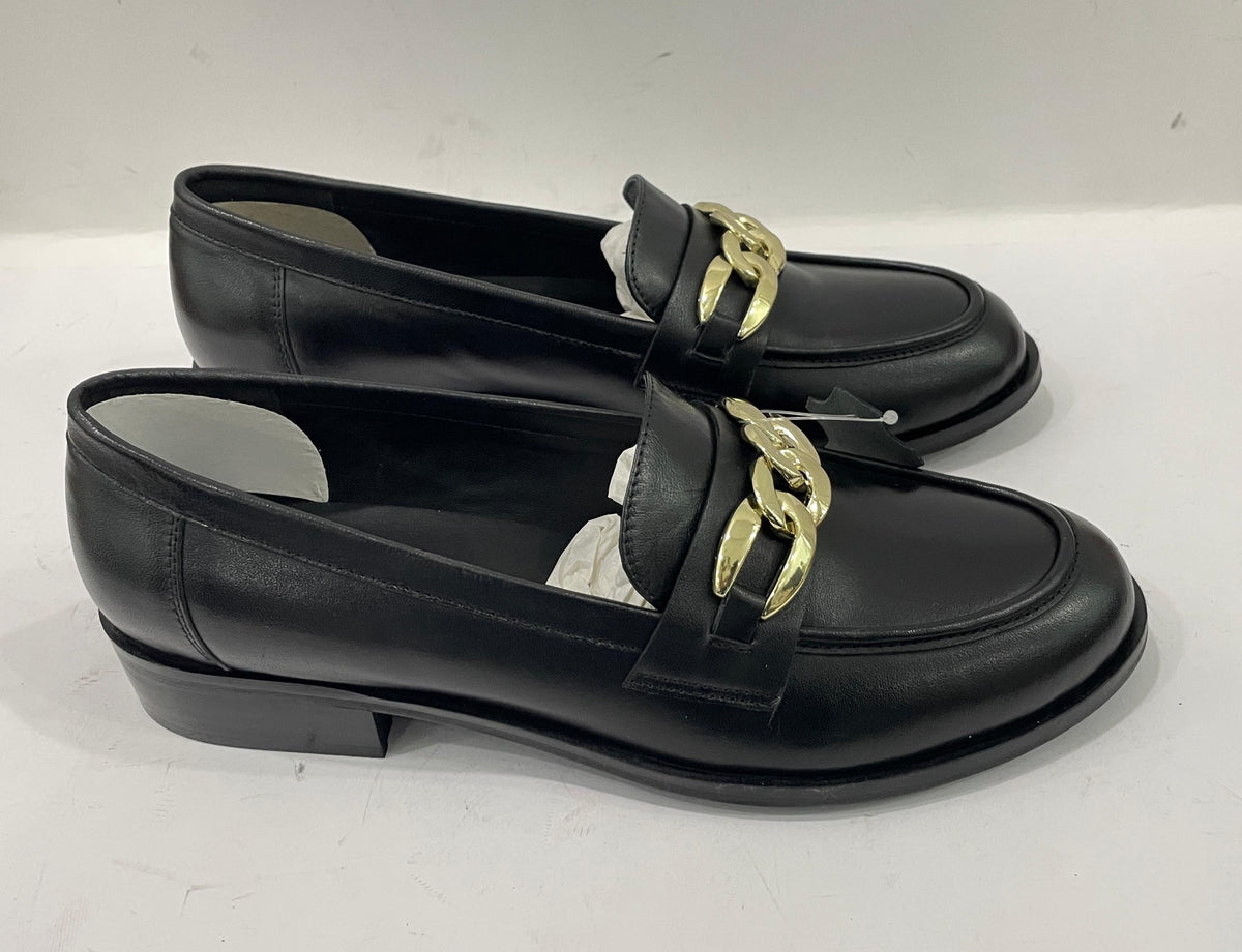 NORA Premium Leather Mid Heel Formal Loafers