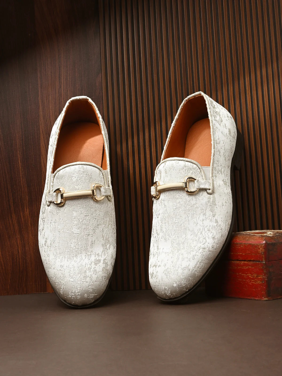Eclipse Premium Buckled Ethnic Loafers