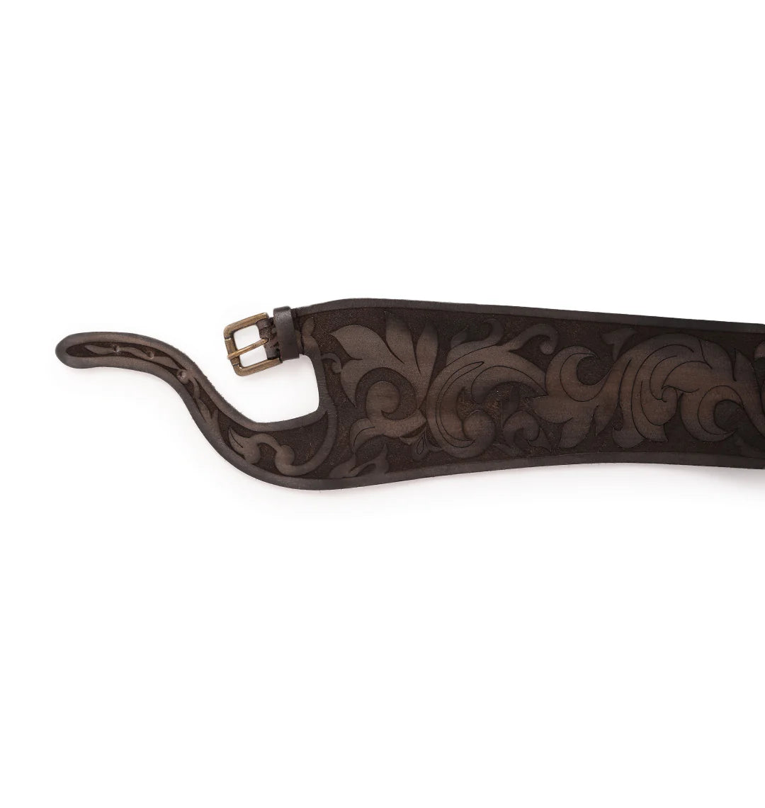 Wash Black Women's Genuine Leather Belt