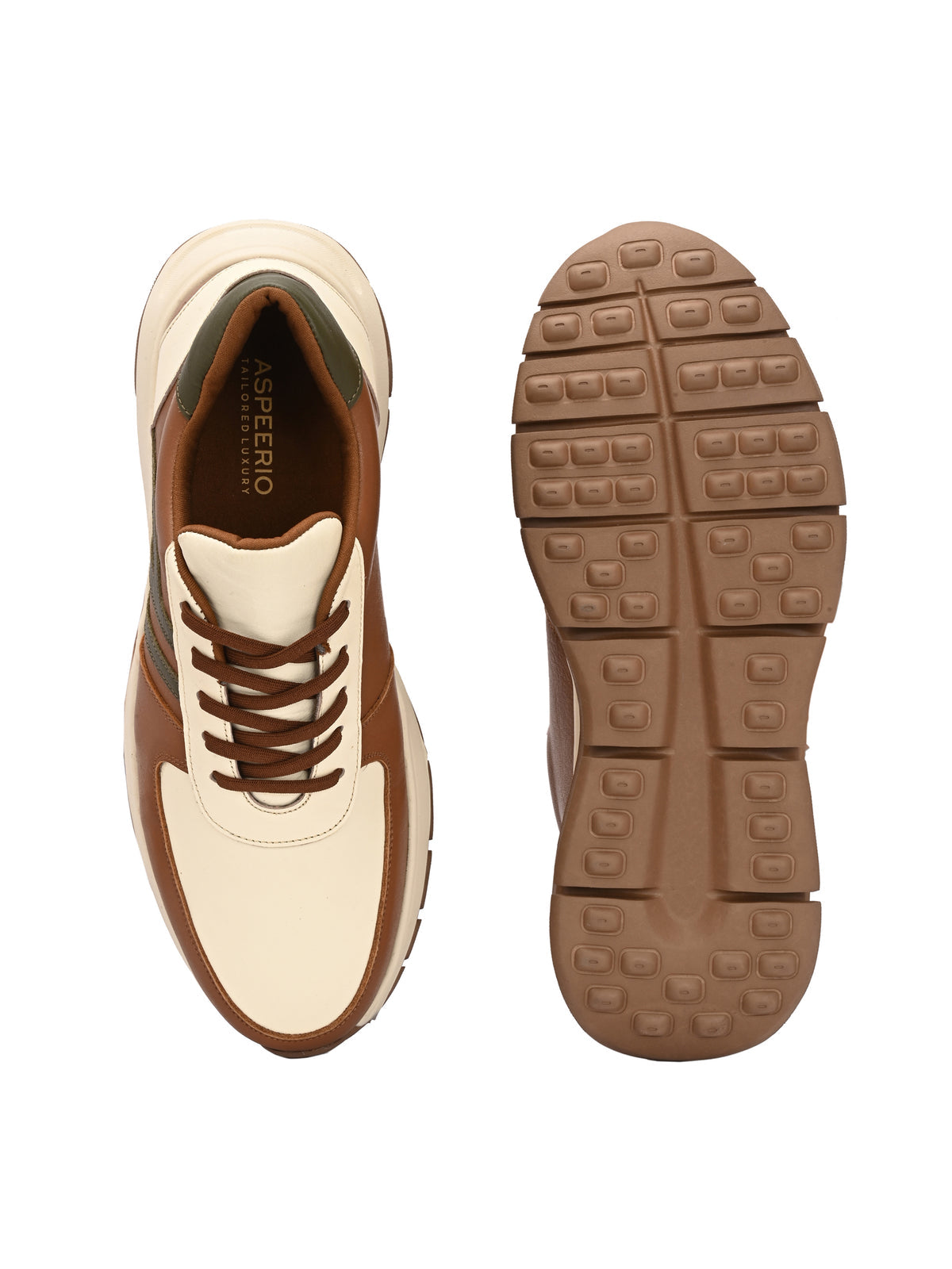 DRIFT Premium Leather Lace-Up Sneakers